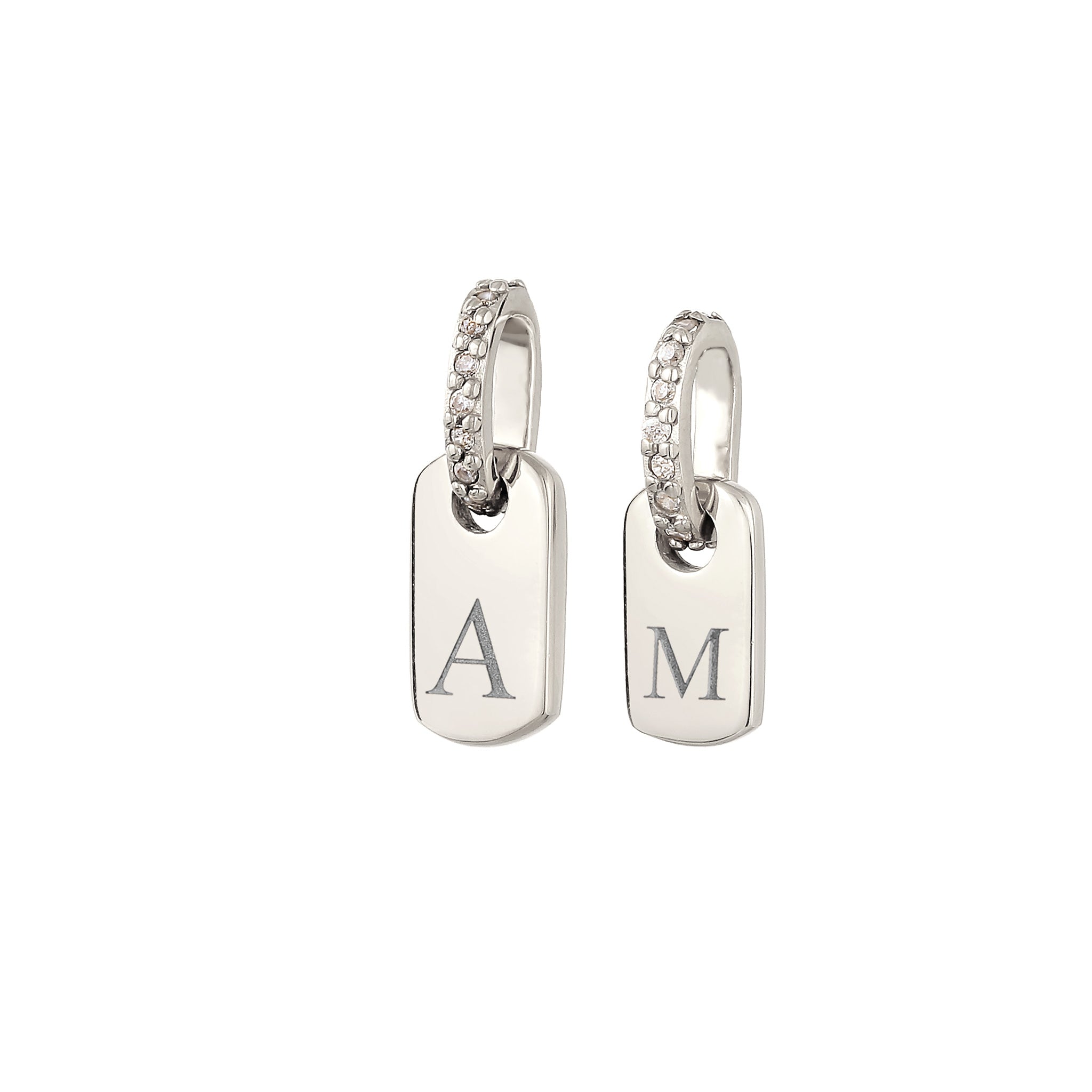 Silber - Elli | Anhänger Set | Zirkonia (Weiß) | 925 Sterling Silber