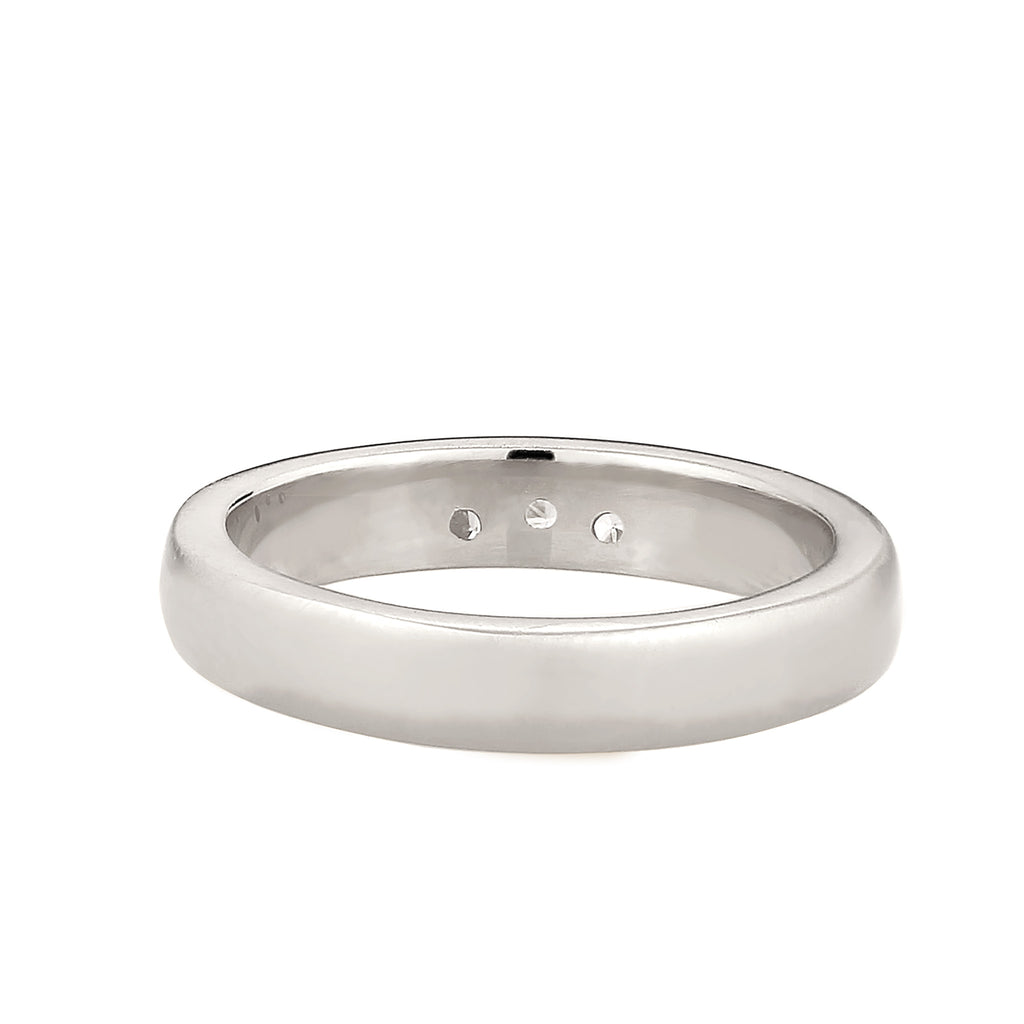 Silber - Elli DIAMONDS | Verlobungsring | Laborgezüchtete Diamanten (Weiß, 0.075 ct) | 925 Sterling Silber