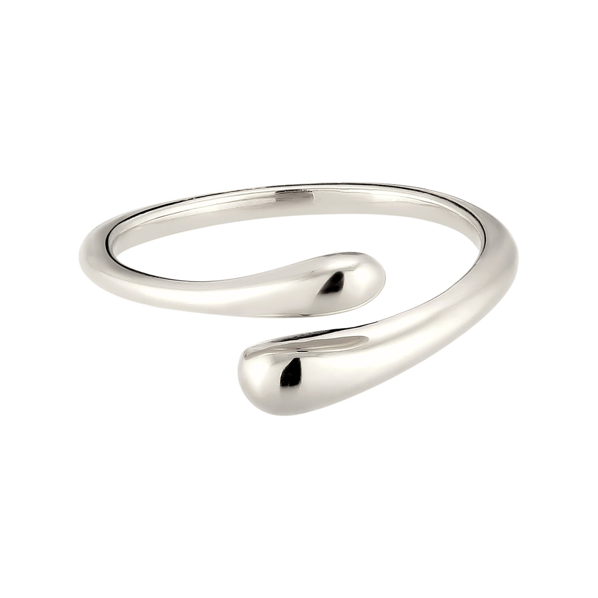 Silber - Elli | Wickelring | 925 Sterling Silber