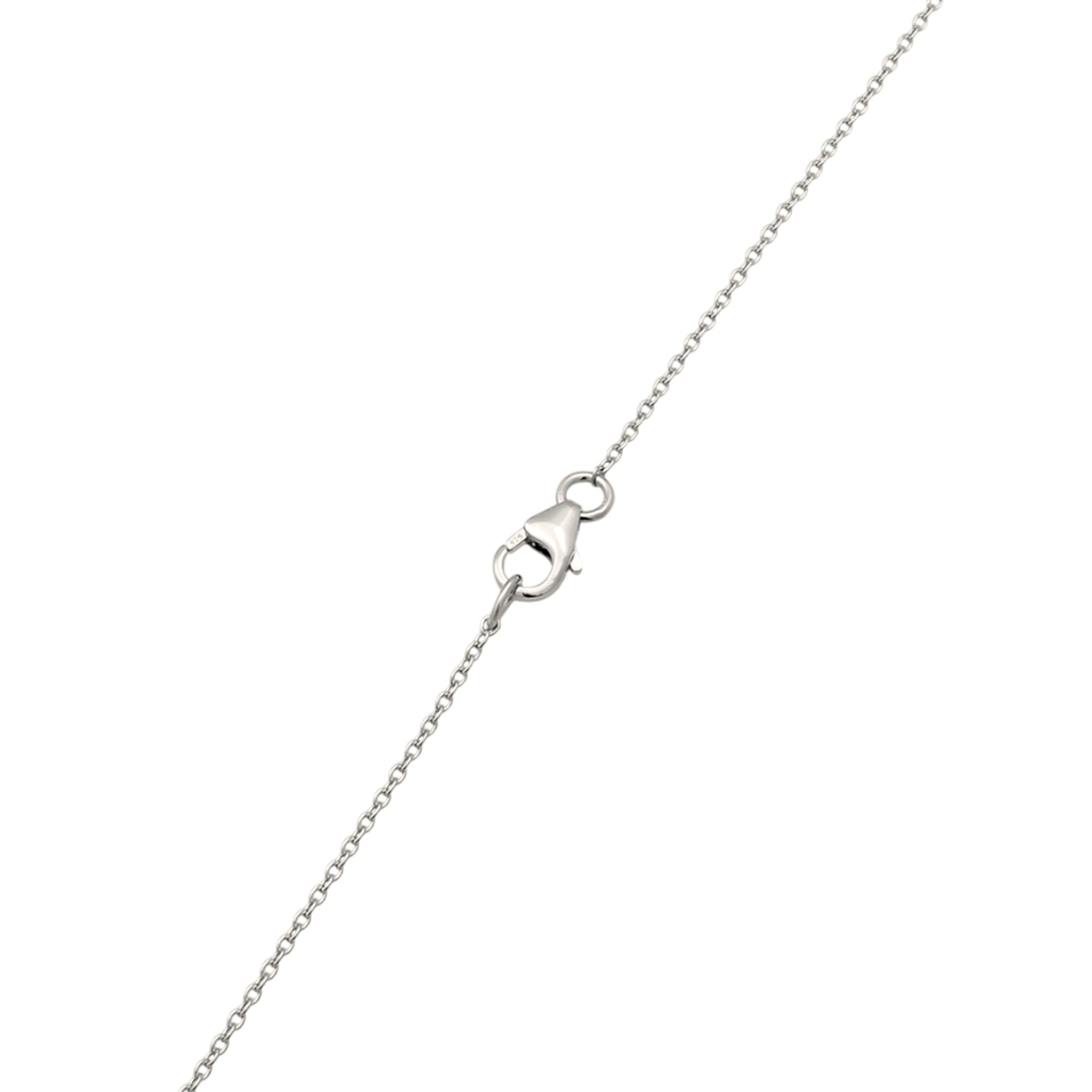 Silber - Elli | Schmuckset | Mit Kristallen von Swarovski® (Weiß) | 925 Sterling Silber