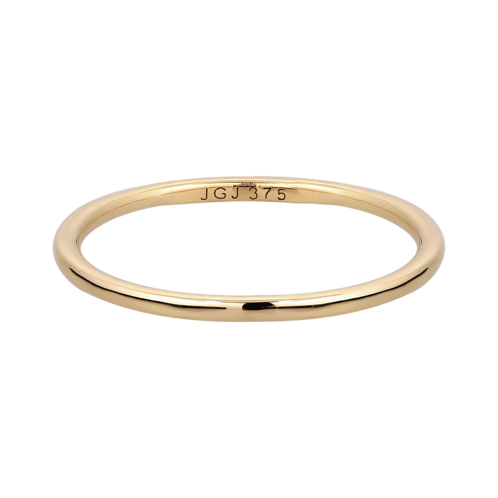 Gold - Elli PREMIUM | Bandring Unisex | 375 Gelbgold