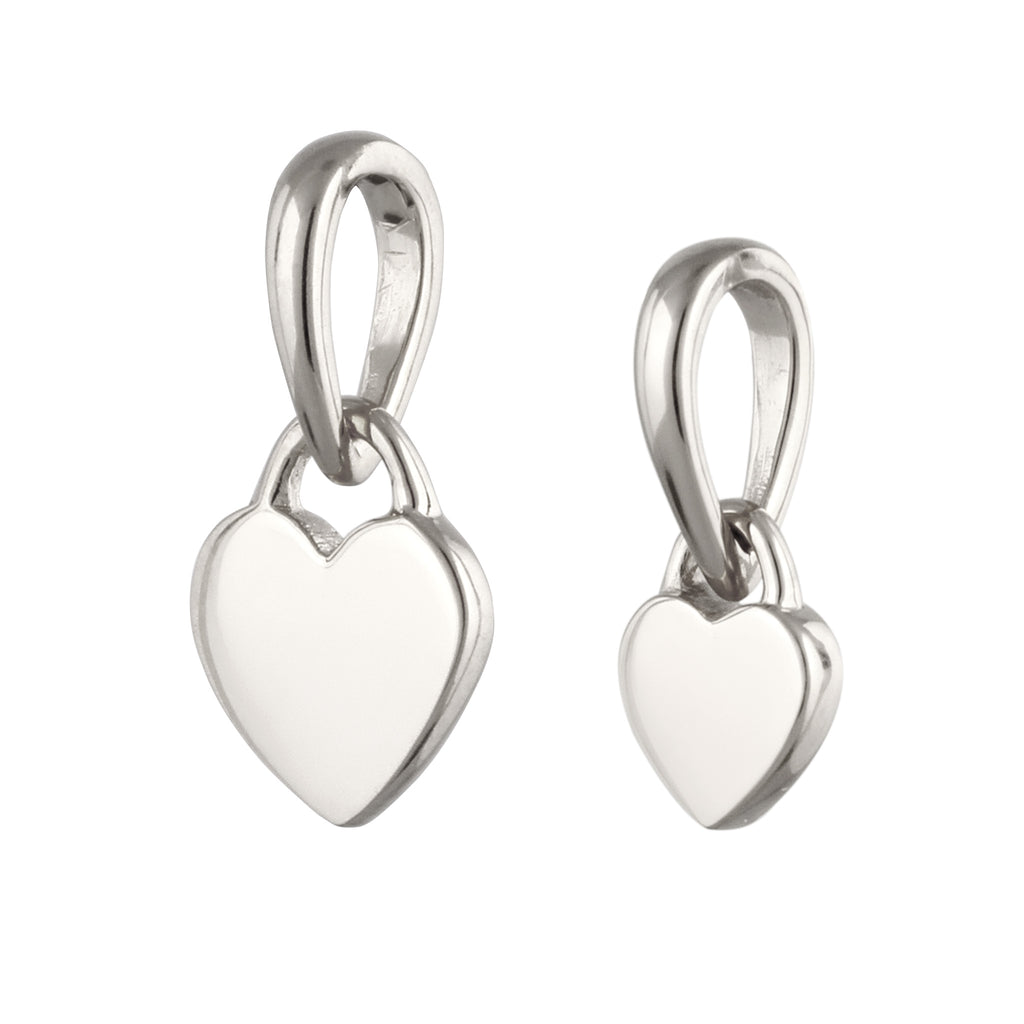 Silber - Elli | Anhänger Set Herz | 925 Sterling Silber