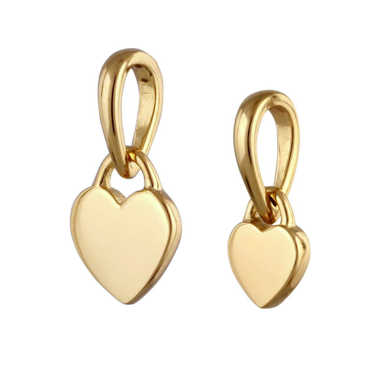 Gold - Elli | Anhänger Set Anhänger | 925 Sterling Silber vergoldet