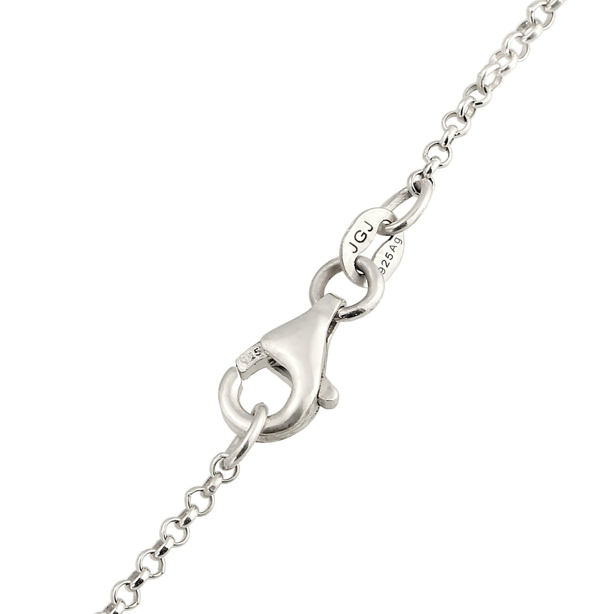 Silber - Elli | Halskette | Mit Perlen von Swarovski®(Weiß) | 925 Sterling Silber