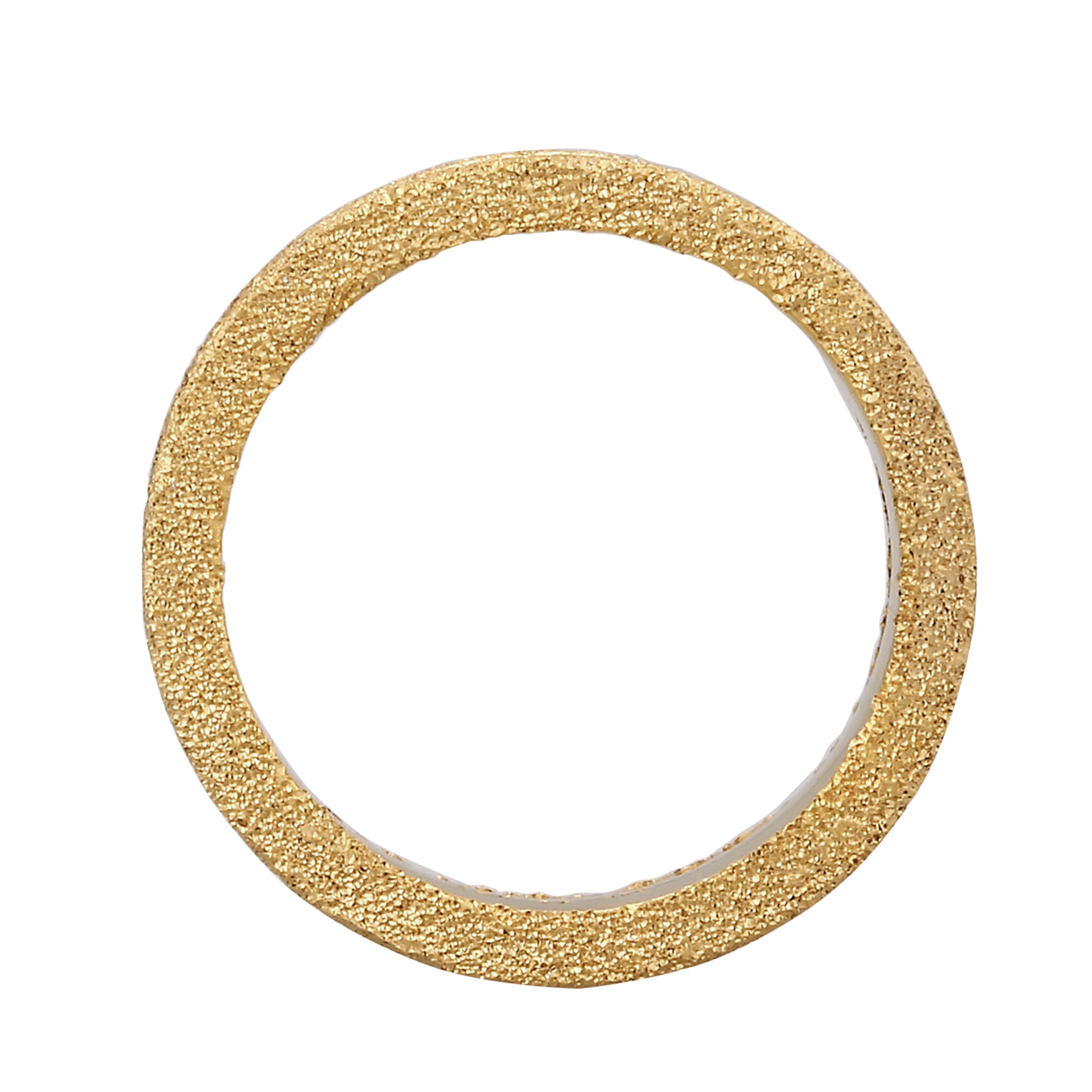 Gold - Elli | Bandring Stardust | Mit Kristallen von Swarovski® (Weiß) | 925 Sterling Silber vergoldet