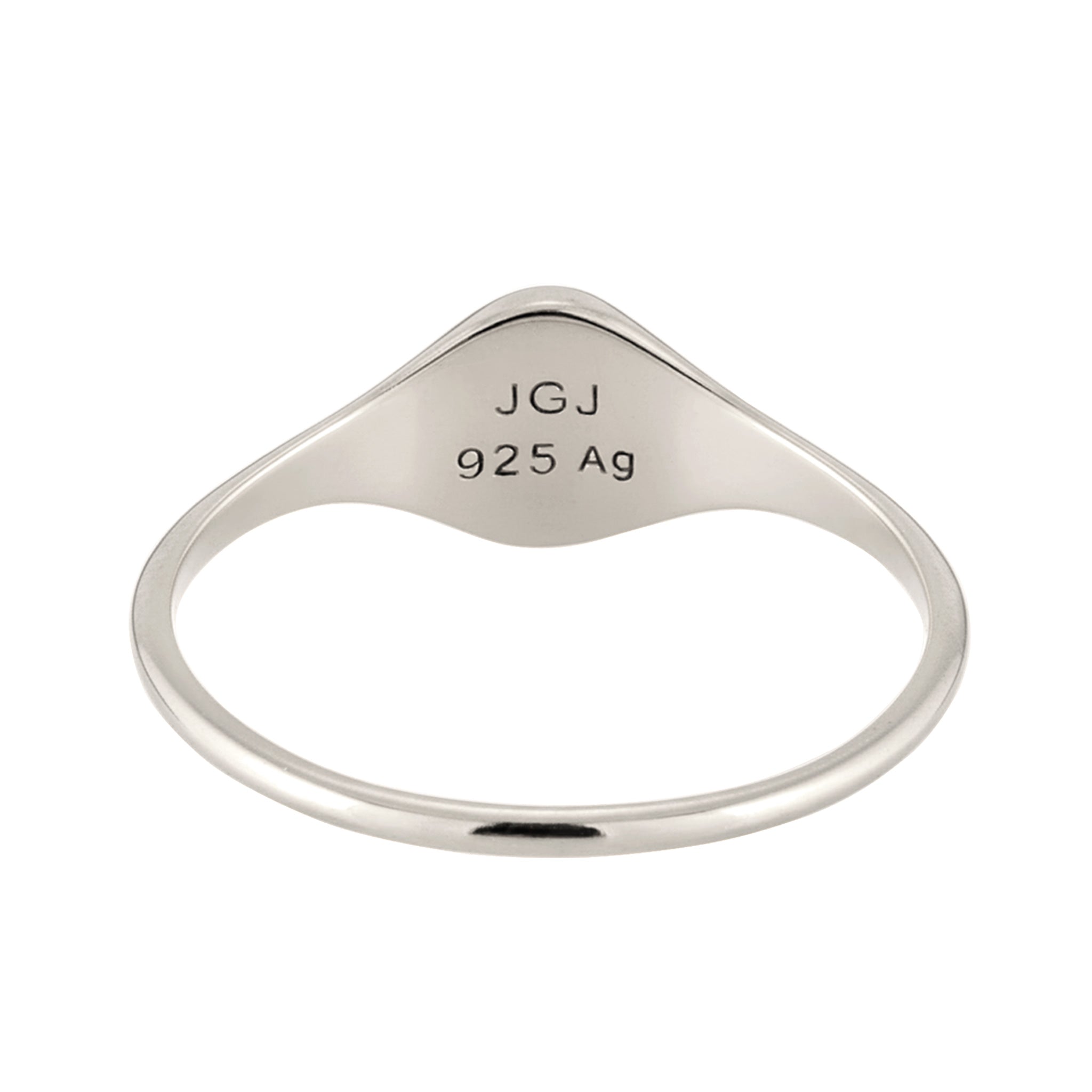 Silber - Elli | Siegelring | 925 Sterling Silber