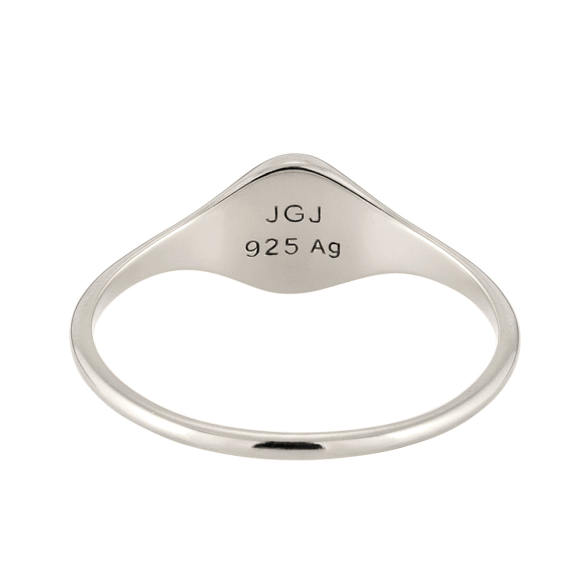 Silber - Elli | Siegelring | 925 Sterling Silber