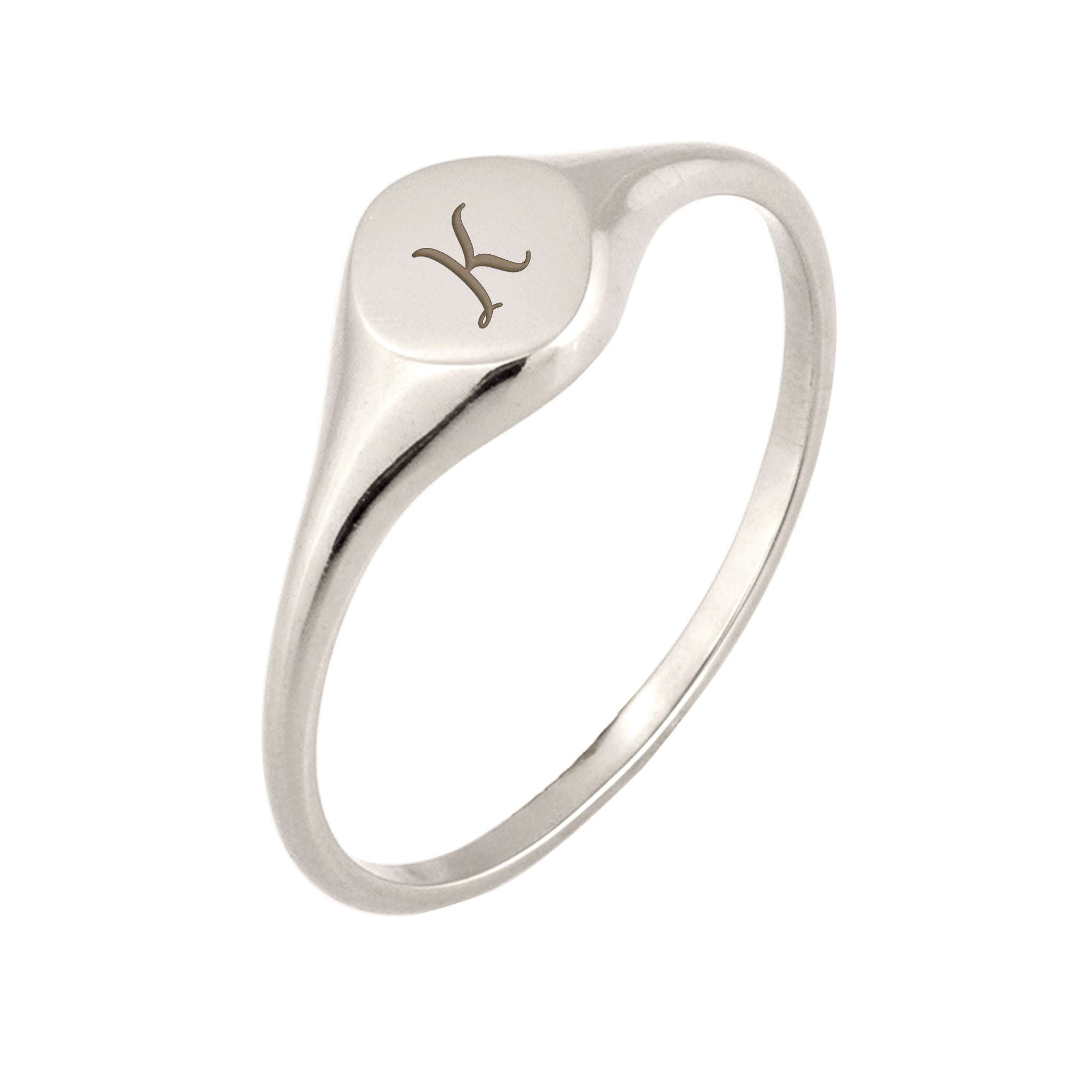 Silber - Elli | Siegelring | 925 Sterling Silber