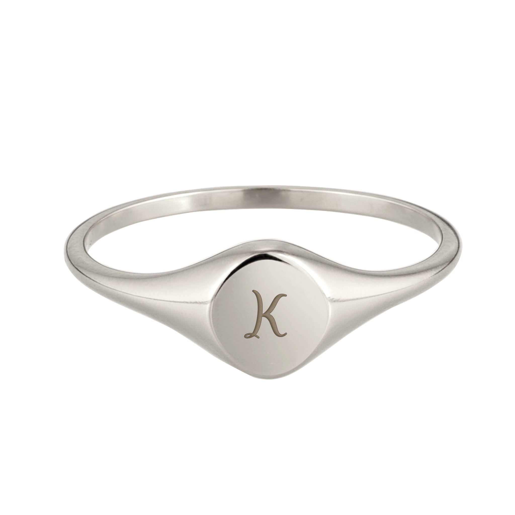 Silber - Elli | Siegelring | 925 Sterling Silber