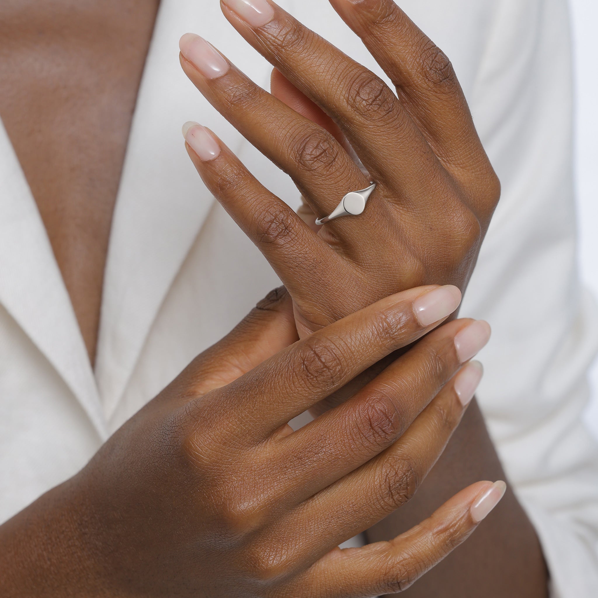 Silber - Elli | Siegelring | 925 Sterling Silber