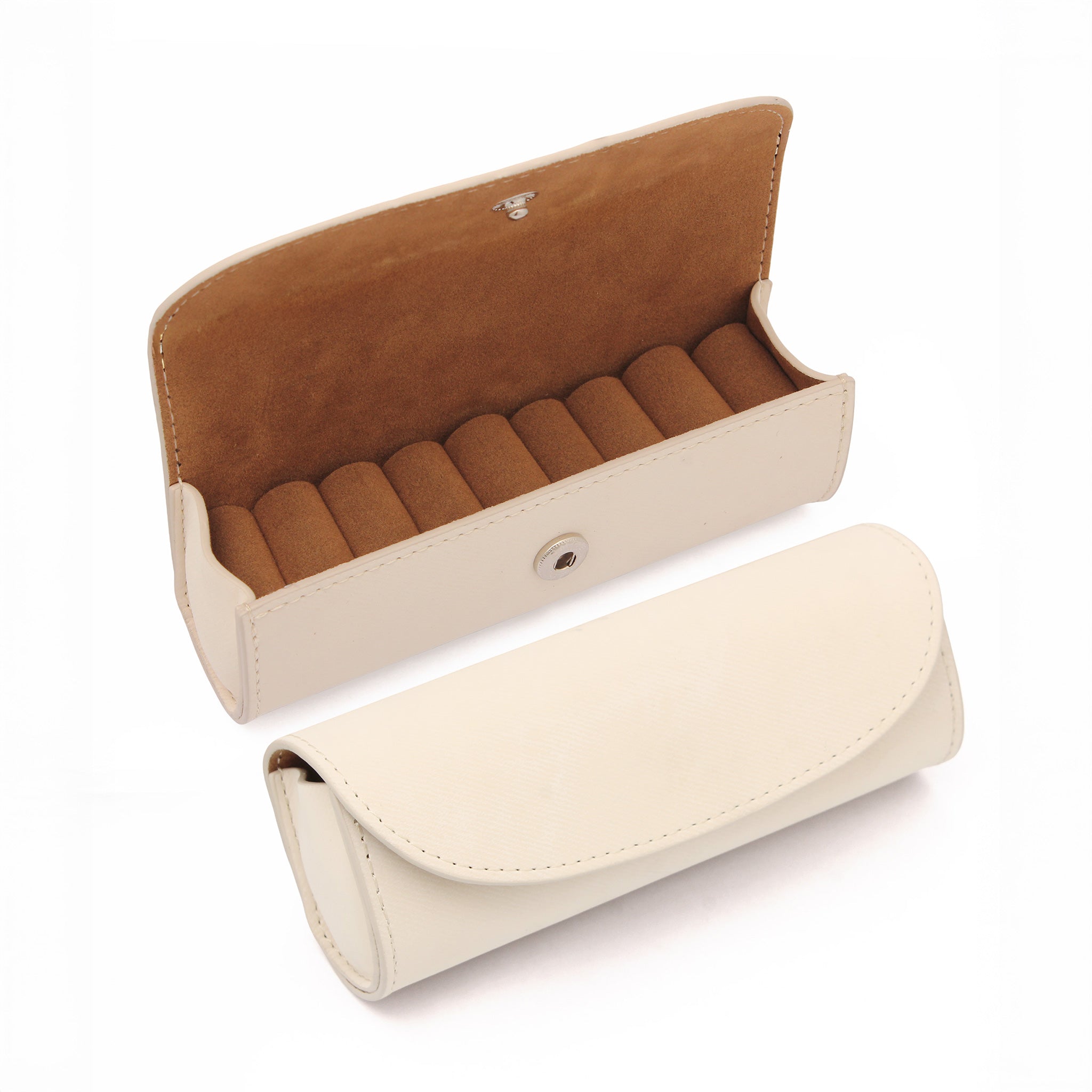 Beige - Elli | Schmuck-Reiseetui | Kunstleder (Beige)