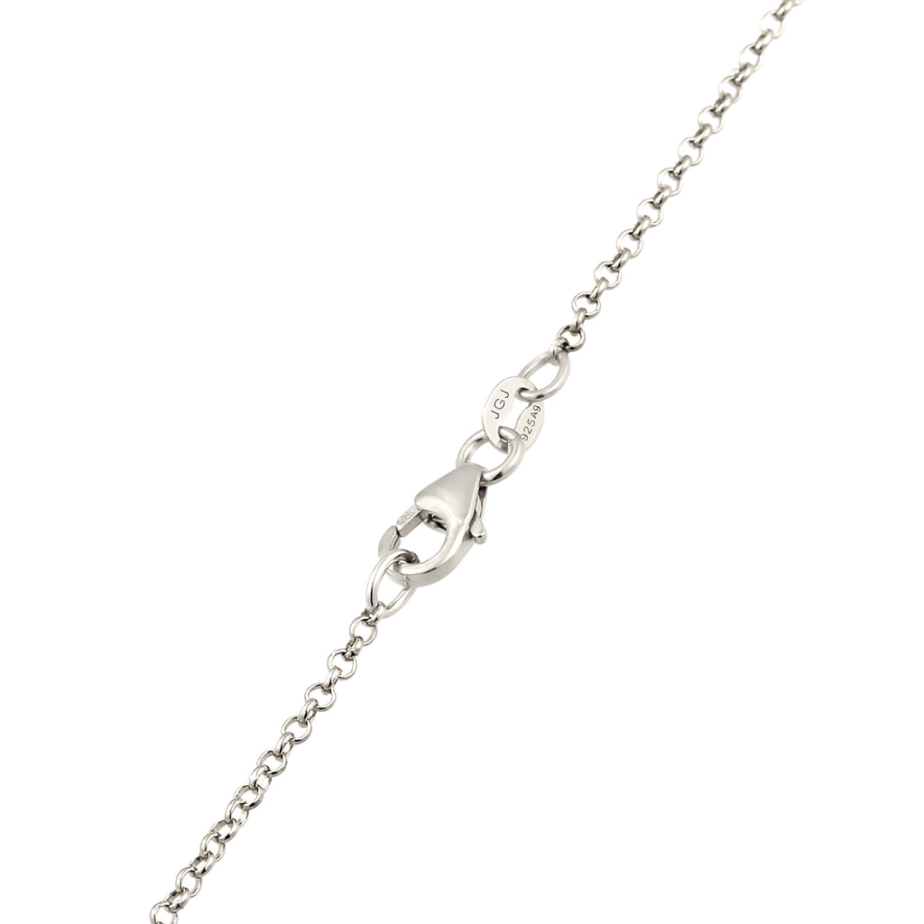 Silber - Elli | Halskette mit Kreuz | 925 Sterling Silber