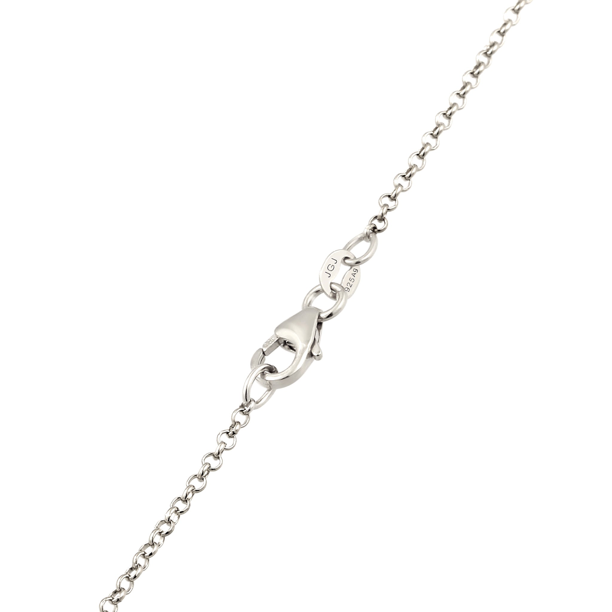 Silber - Elli | Halskette mit Kreuz | 925 Sterling Silber