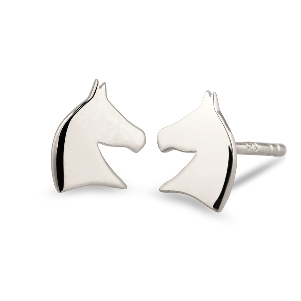 Silber - Elli | Ohrstecker Pferd | 925 Sterling Silber