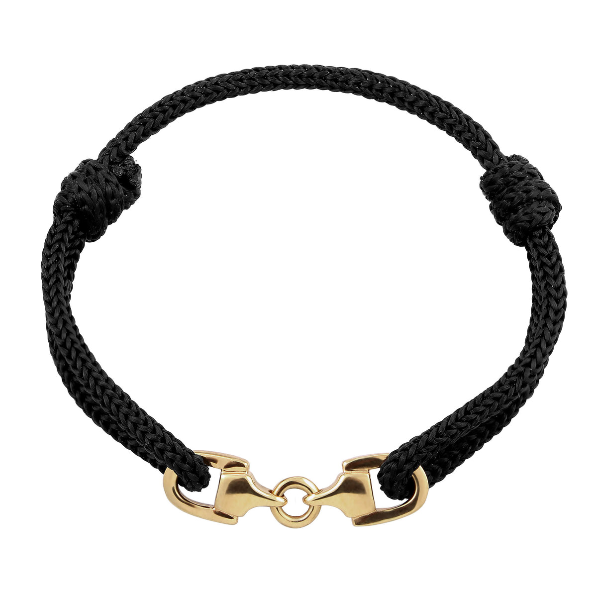 Gold - Elli | Armband Steigbügel | 925 Sterling Silber vergoldet