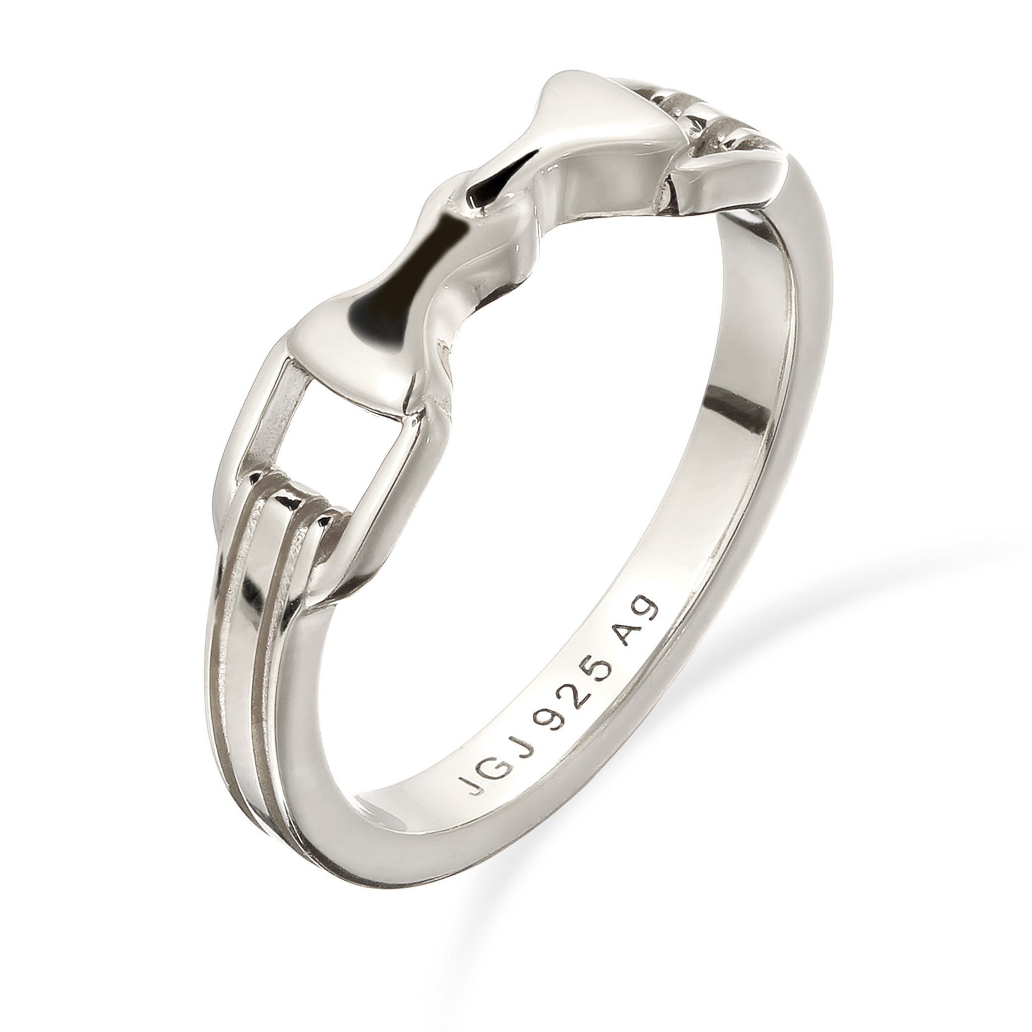 Silber - Elli | Ring Steigbügelring | 925 Sterling Silber