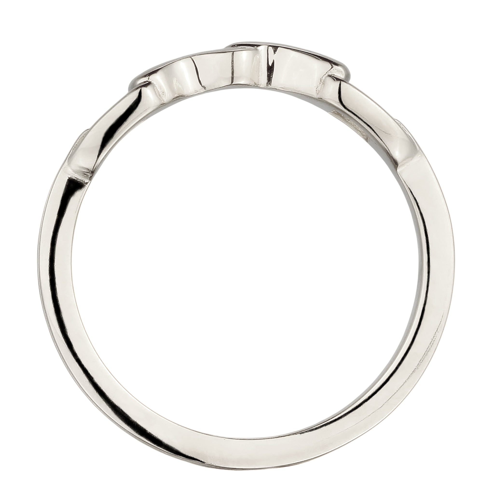 Silber - Elli | Ring Steigbügelring | 925 Sterling Silber