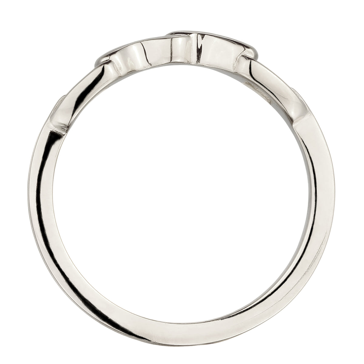 Silber - Elli | Ring Steigbügelring | 925 Sterling Silber