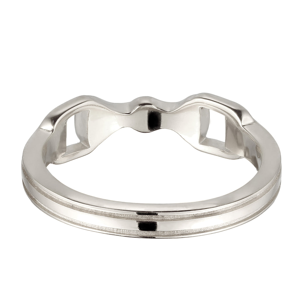 Silber - Elli | Ring Steigbügelring | 925 Sterling Silber