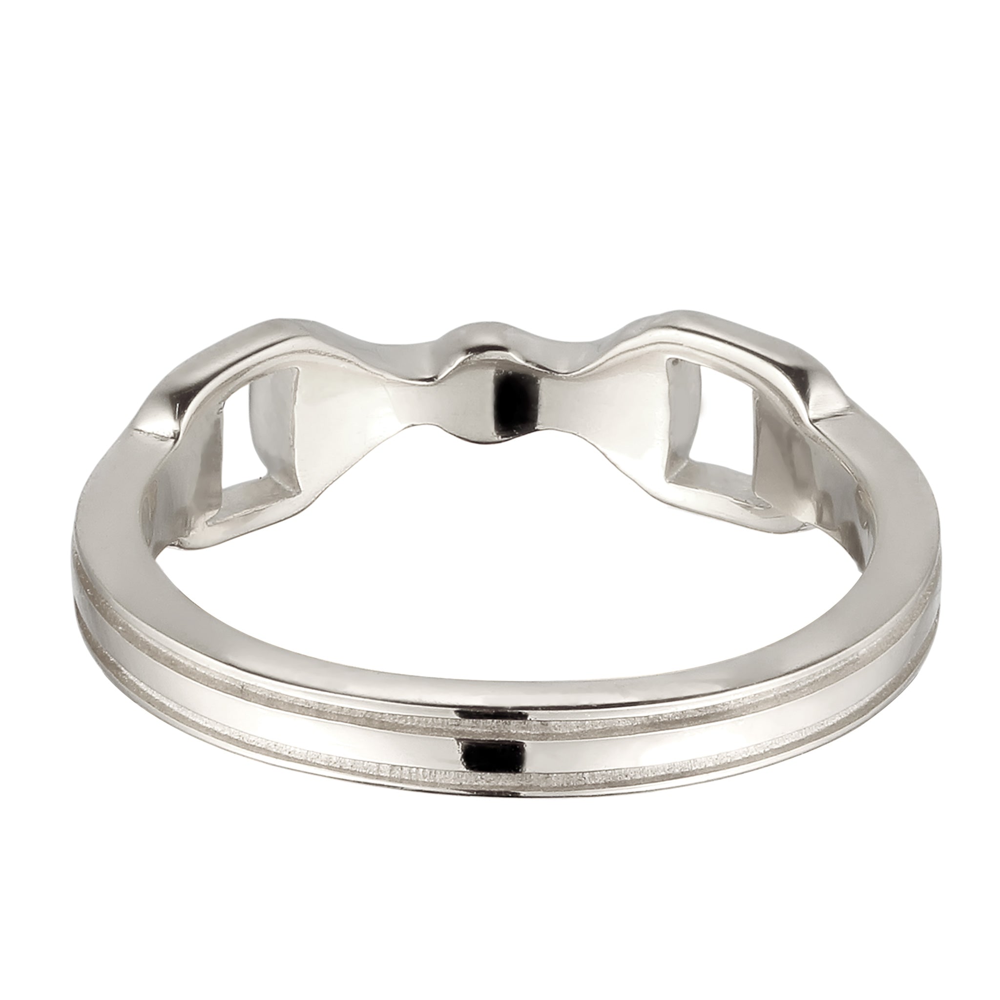 Silber - Elli | Ring Steigbügelring | 925 Sterling Silber