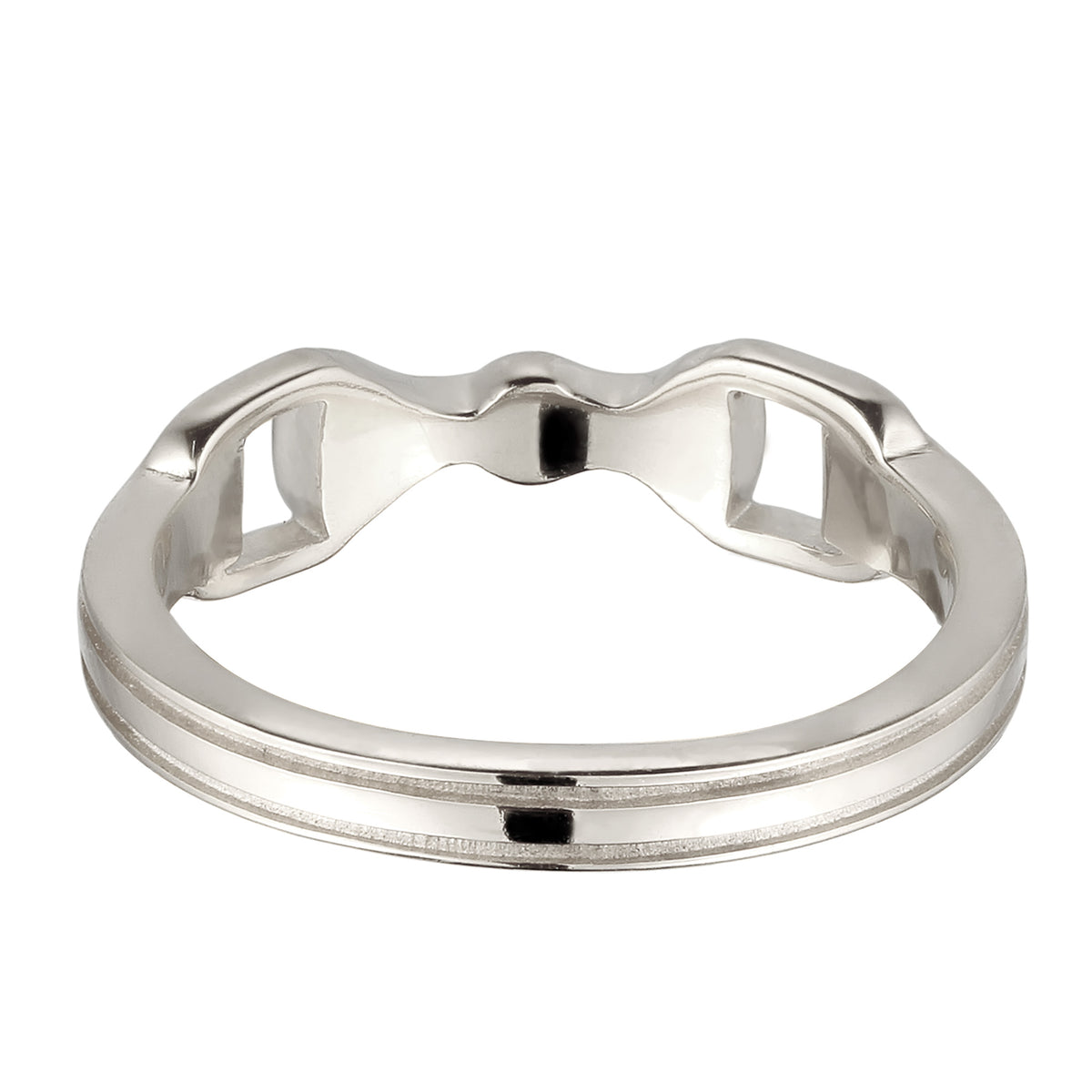 Silber - Elli | Ring Steigbügelring | 925 Sterling Silber