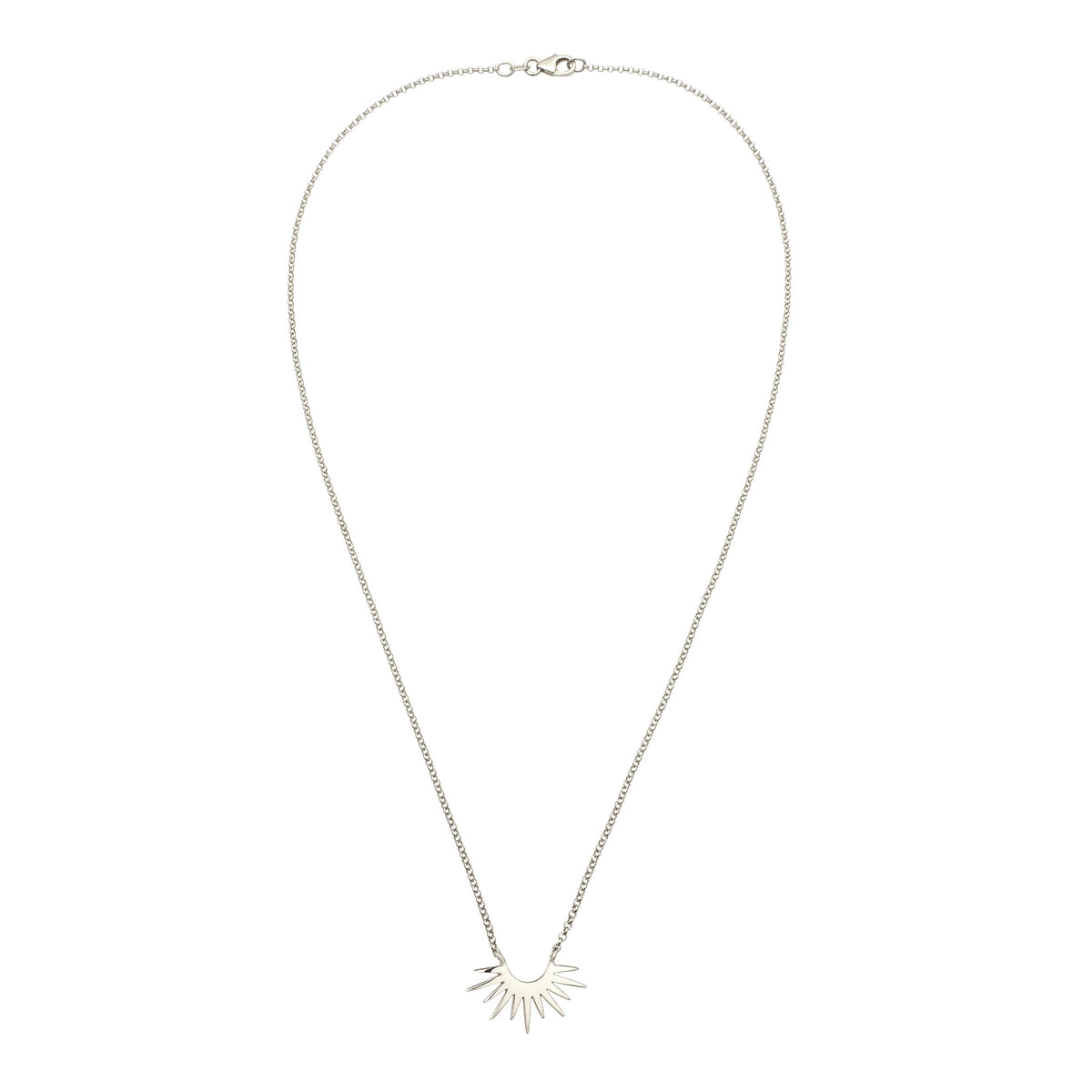 Silber - Elli | Halskette Sonne | 925 Sterling Silber