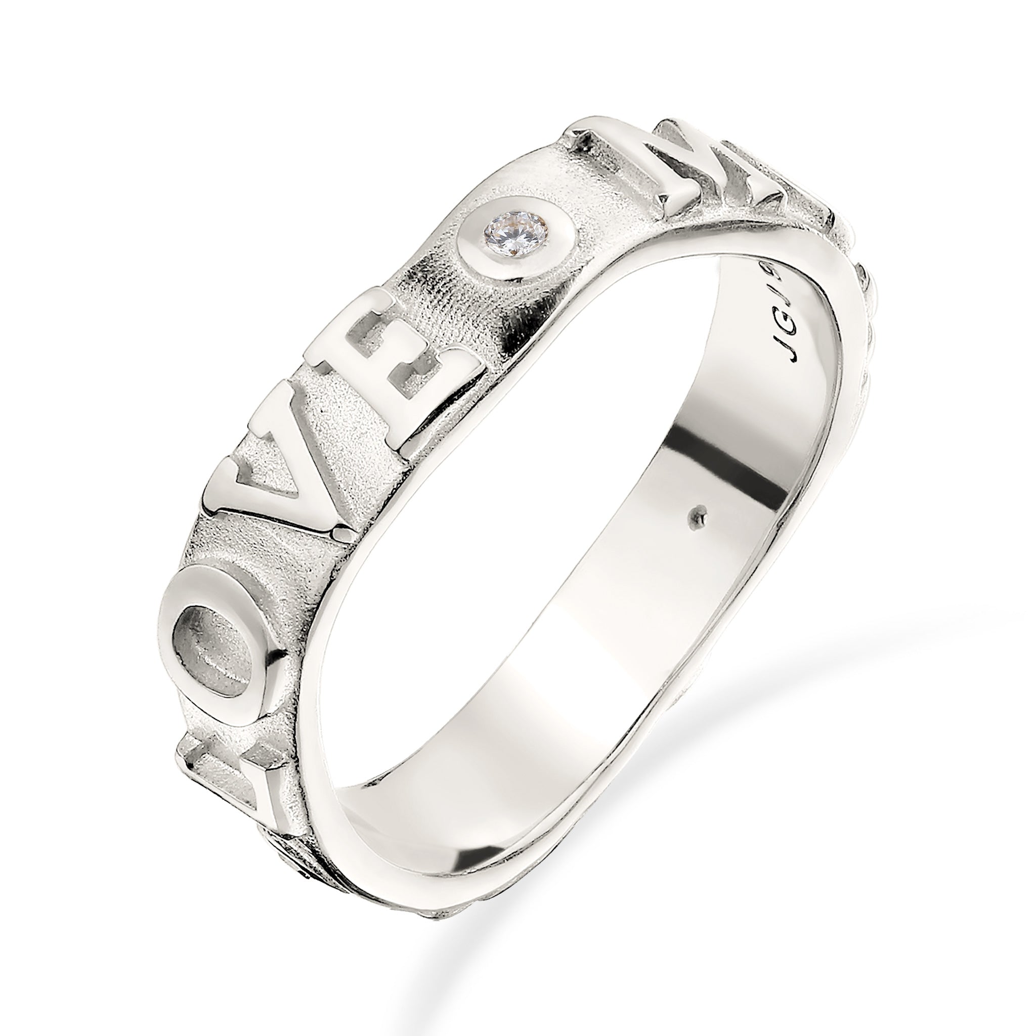 Silber - Elli | Ring mit Steinen | Zirkonia MORE SELF LOVE | 925 Sterling Silber