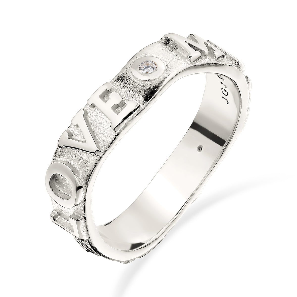 Silber - Elli | Ring mit Steinen | Zirkonia MORE SELF LOVE | 925 Sterling Silber