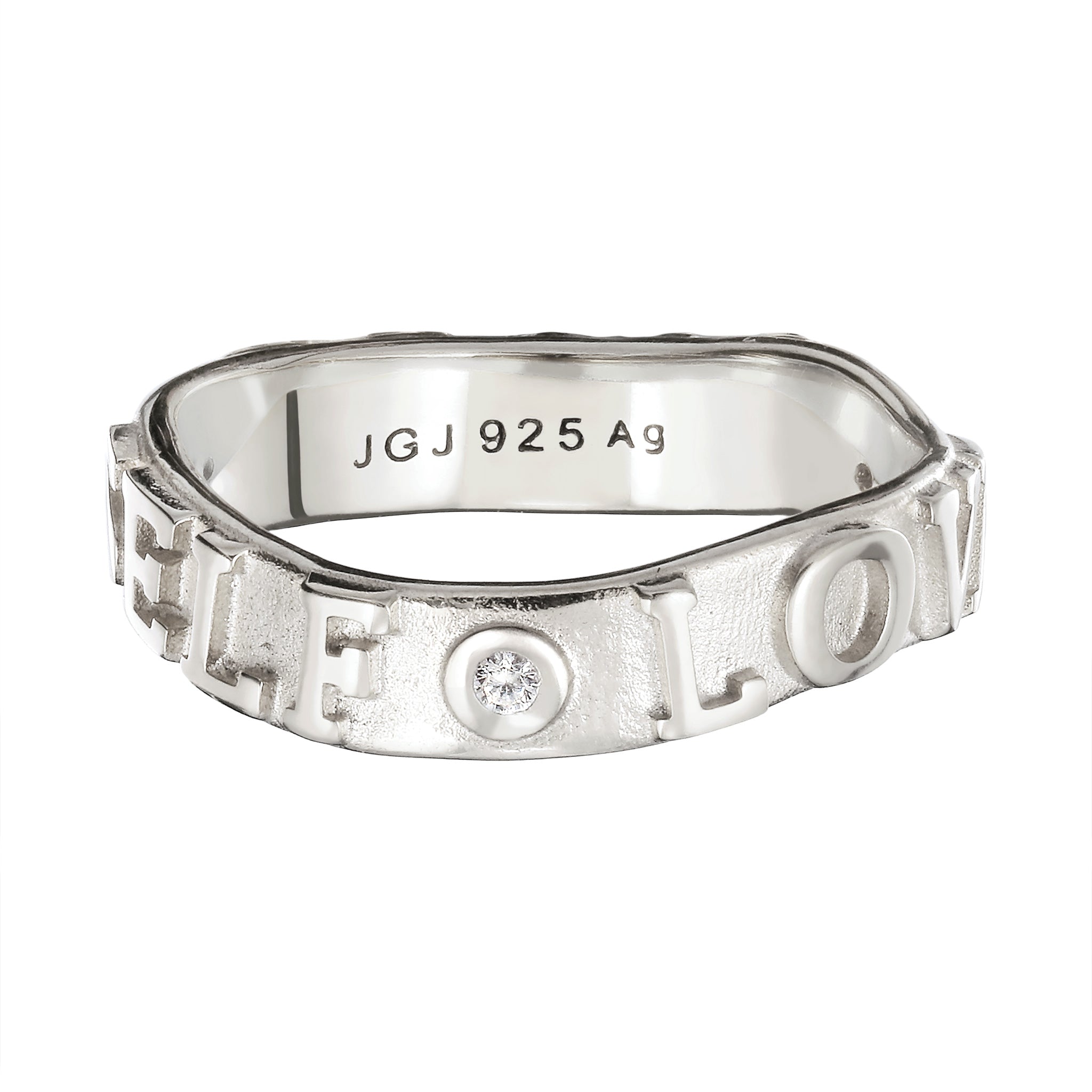 Silber - Elli | Ring mit Steinen | Zirkonia MORE SELF LOVE | 925 Sterling Silber