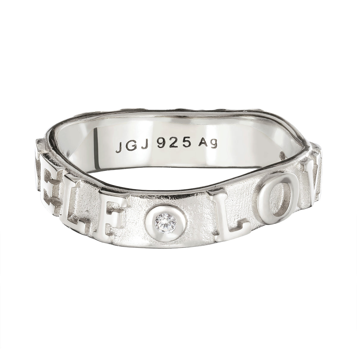 Silber - Elli | Ring mit Steinen | Zirkonia MORE SELF LOVE | 925 Sterling Silber