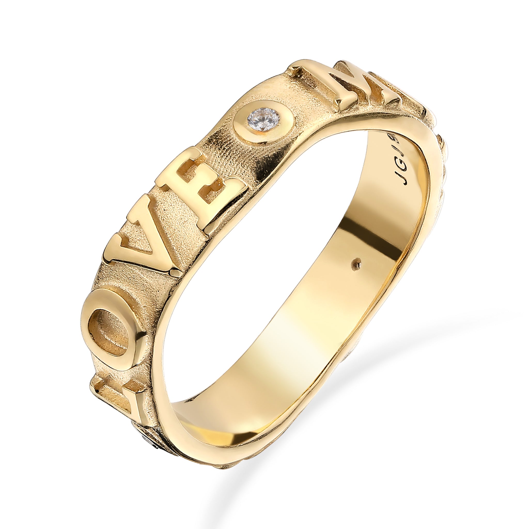 Gold - Elli | Ring mit Zirkonia  | MORE SELF LOVE | 925 Sterling Silber vergoldet