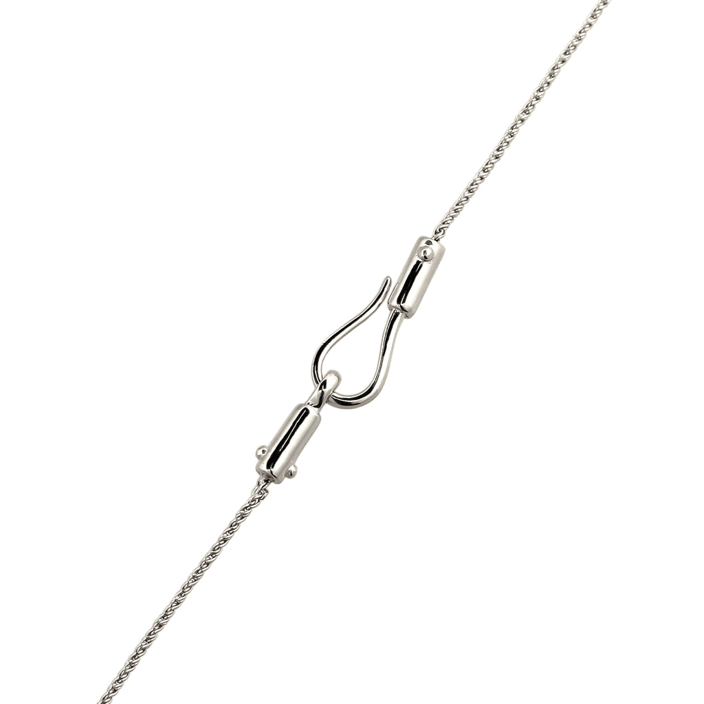 Silber - Elli PREMIUM | S-förmiger Hakenverschluss 925 Sterling Silber