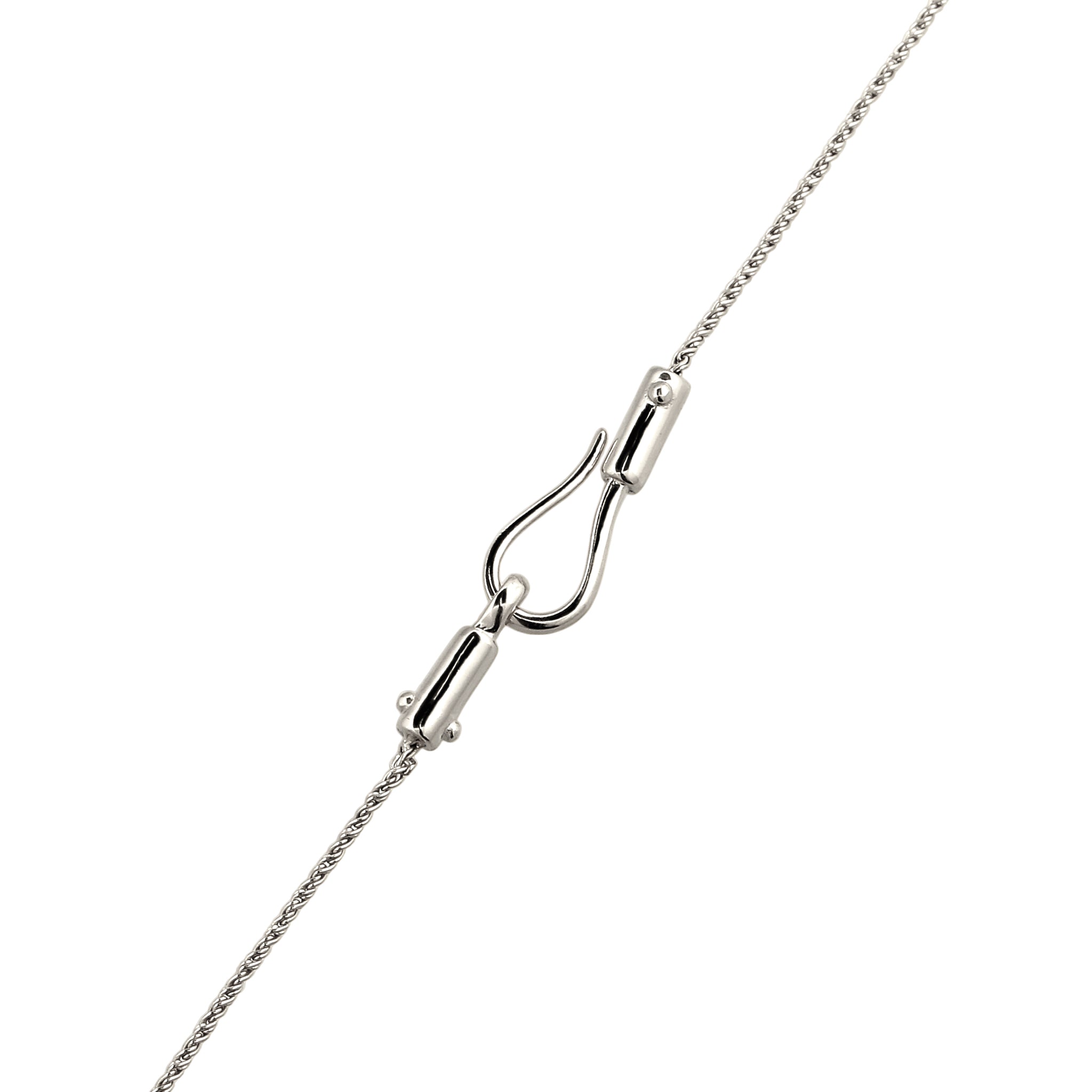 Silber - Elli PREMIUM | S-förmiger Hakenverschluss 925 Sterling Silber