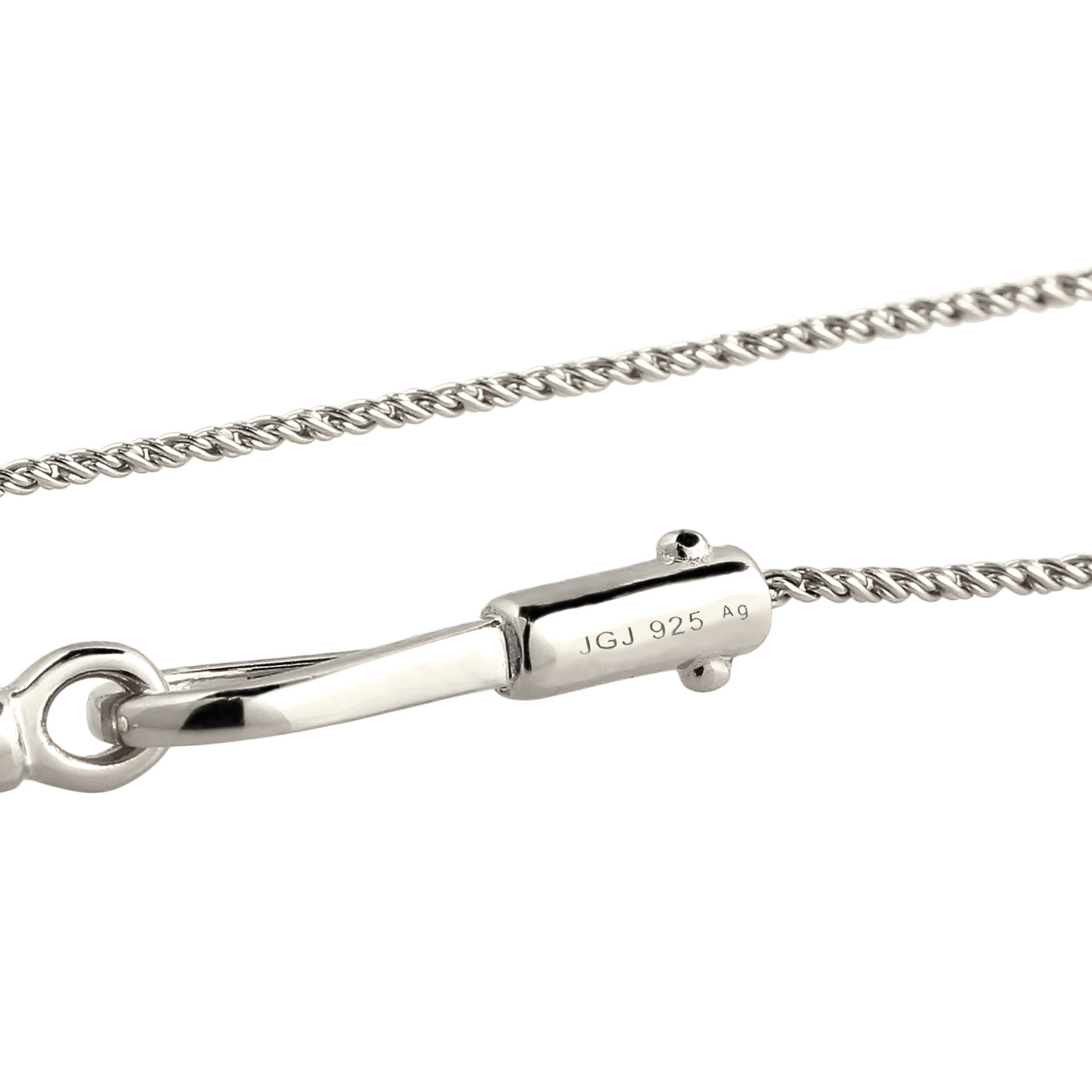 Silber - Elli PREMIUM | S-förmiger Hakenverschluss 925 Sterling Silber