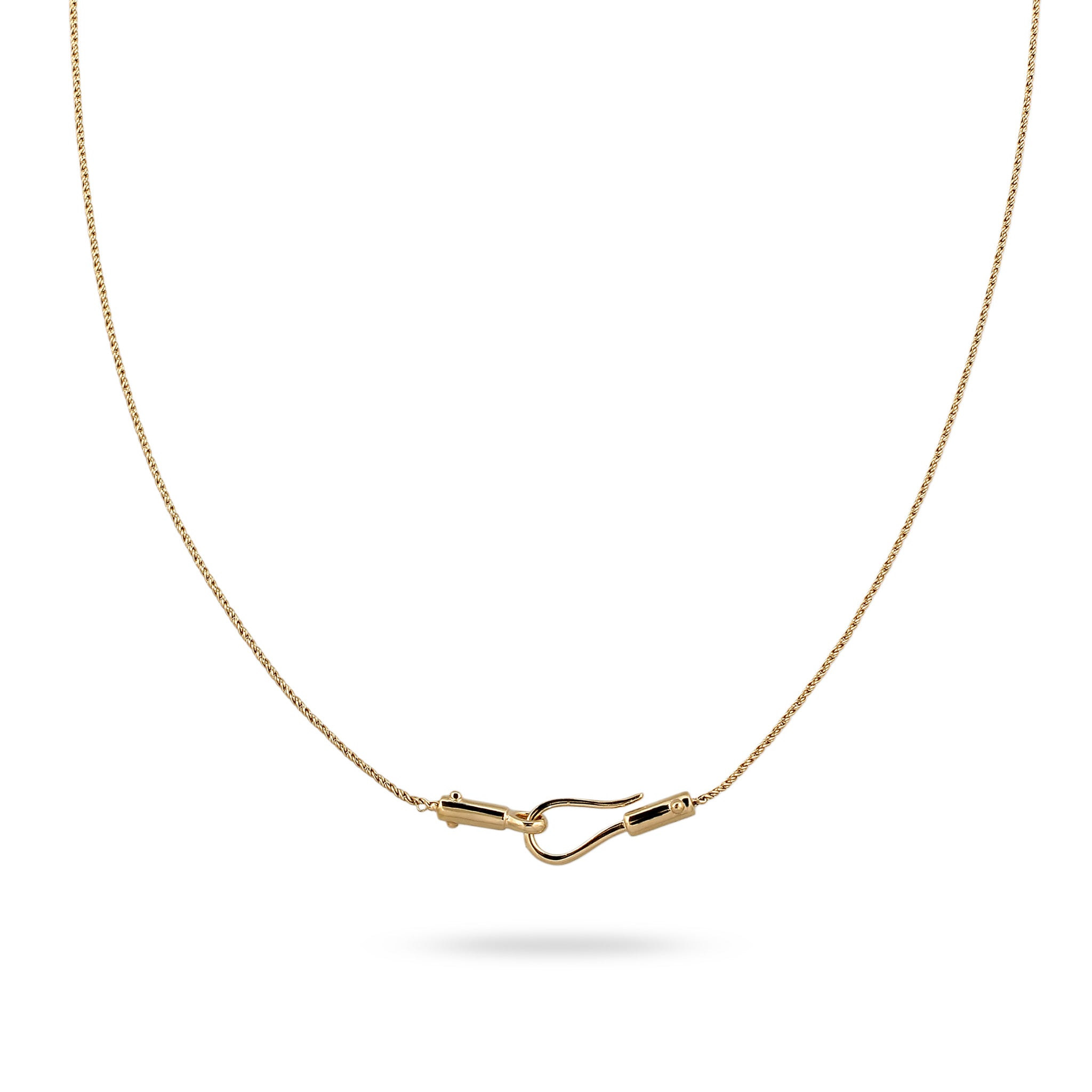 Gold - Elli PREMIUM | Halskette ohne Anhänger | 925 Sterling Silber vergoldet