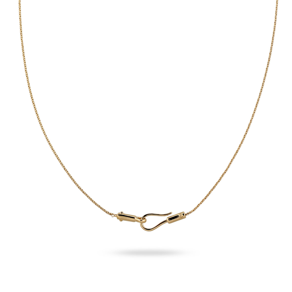 Gold - Elli PREMIUM | Halskette ohne Anhänger | 925 Sterling Silber vergoldet