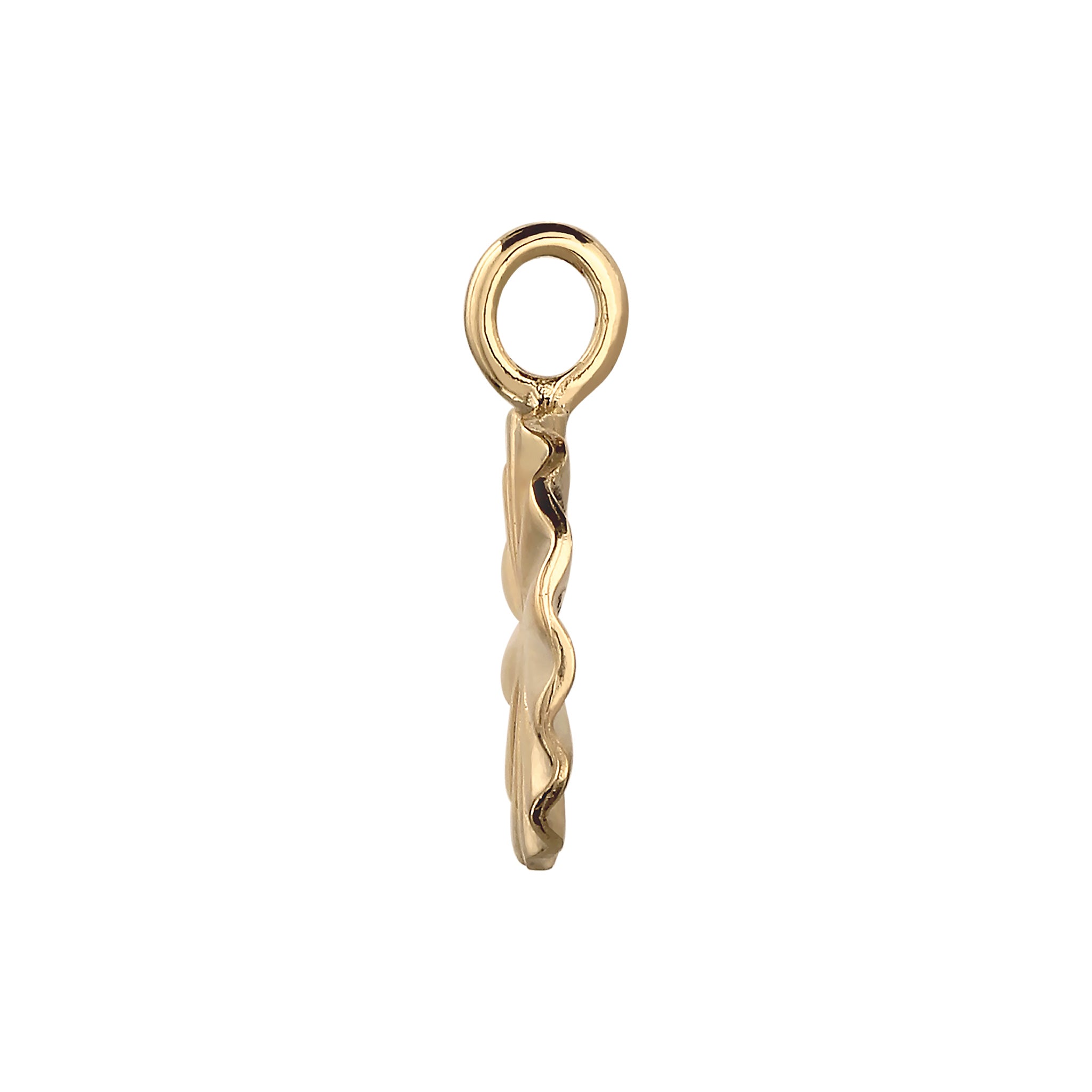 Gold - Elli | Anhänger Sonne 925 Sterling Silber vergoldet
