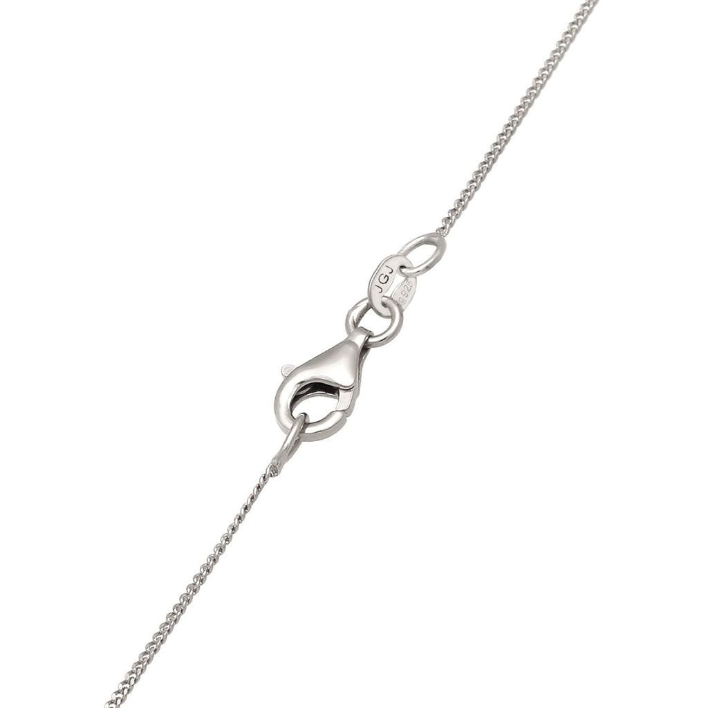 Silber - Elli | Halskette Organic Coin | Citrin (Gelb) | 925 Sterling Silber