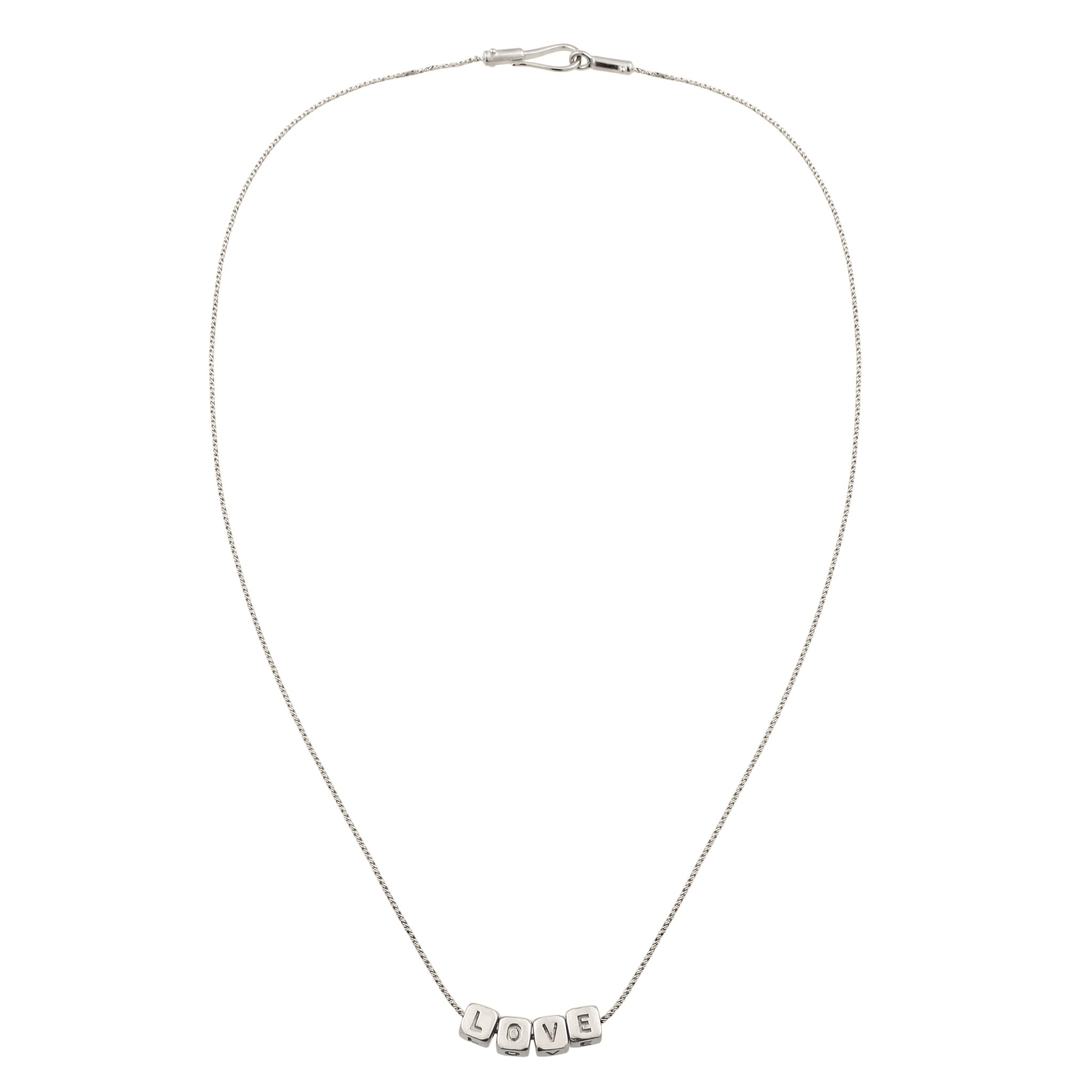 Silber - Elli | Buchstaben Love | 925 Sterling Silber