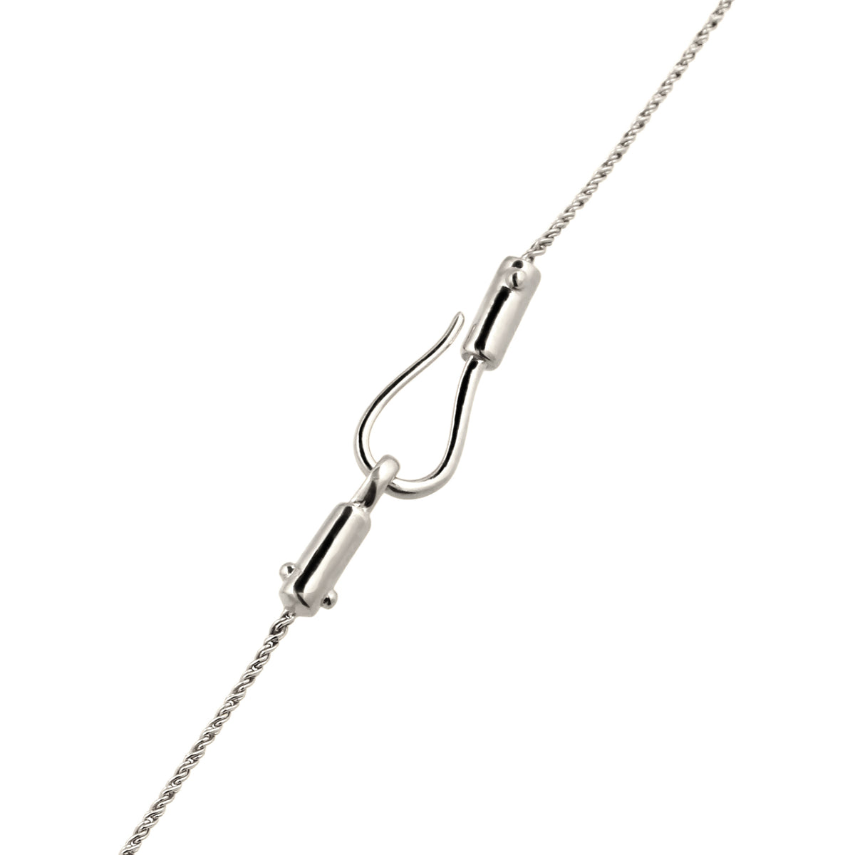 Silber - Elli | Halskette Würfel LOVE | 925 Sterling Silber