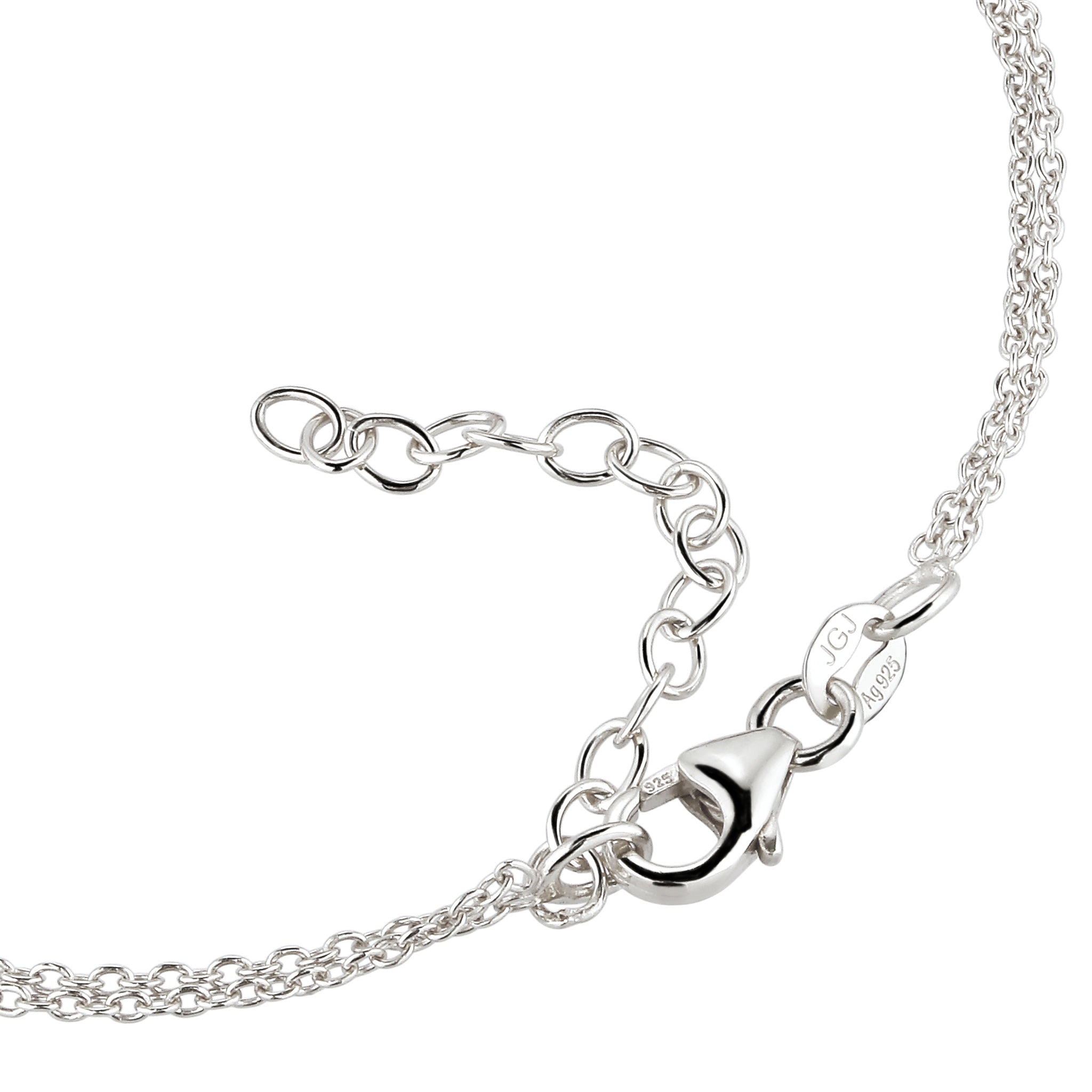 Silber - Elli | Armband Sonne | Aventurin (Braun) | 925 Sterling Silber