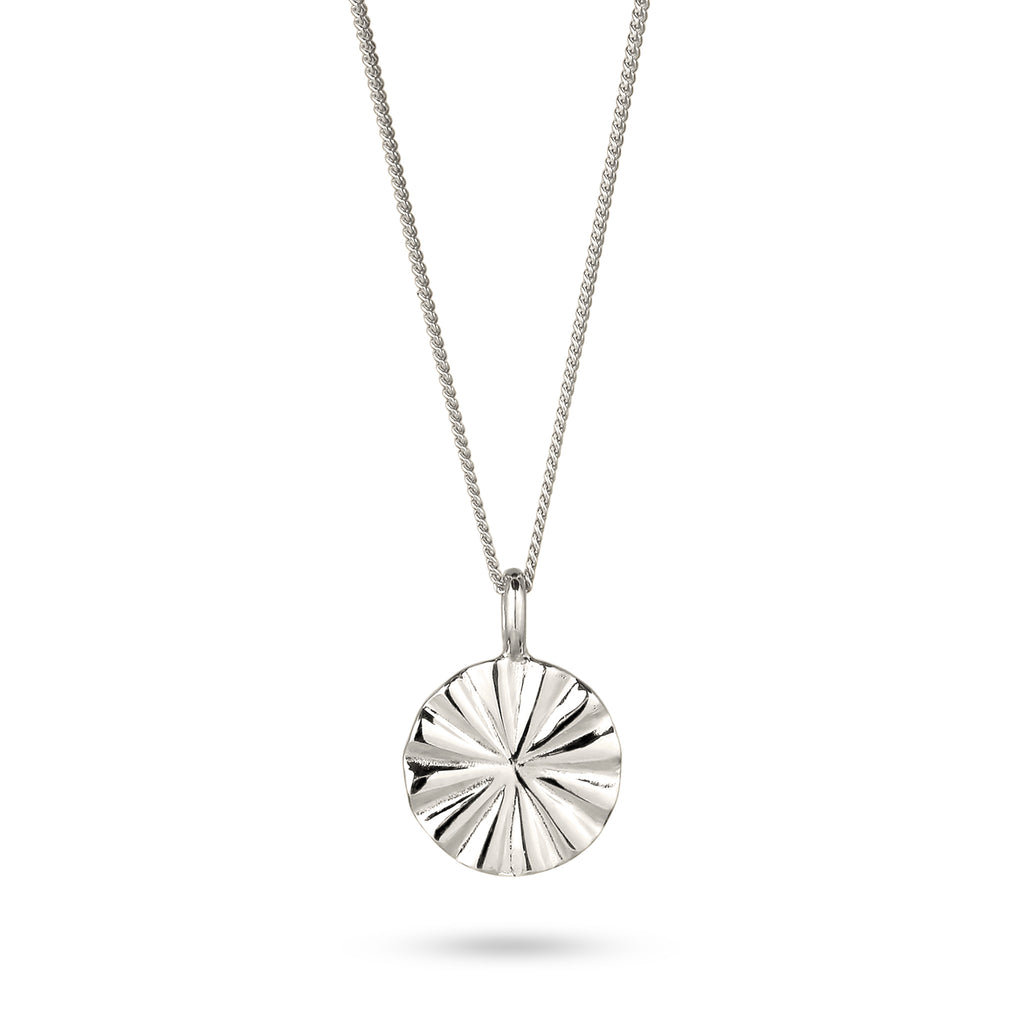 Silber - Elli | Halskette Symbol Sonne | 925 Sterling Silber