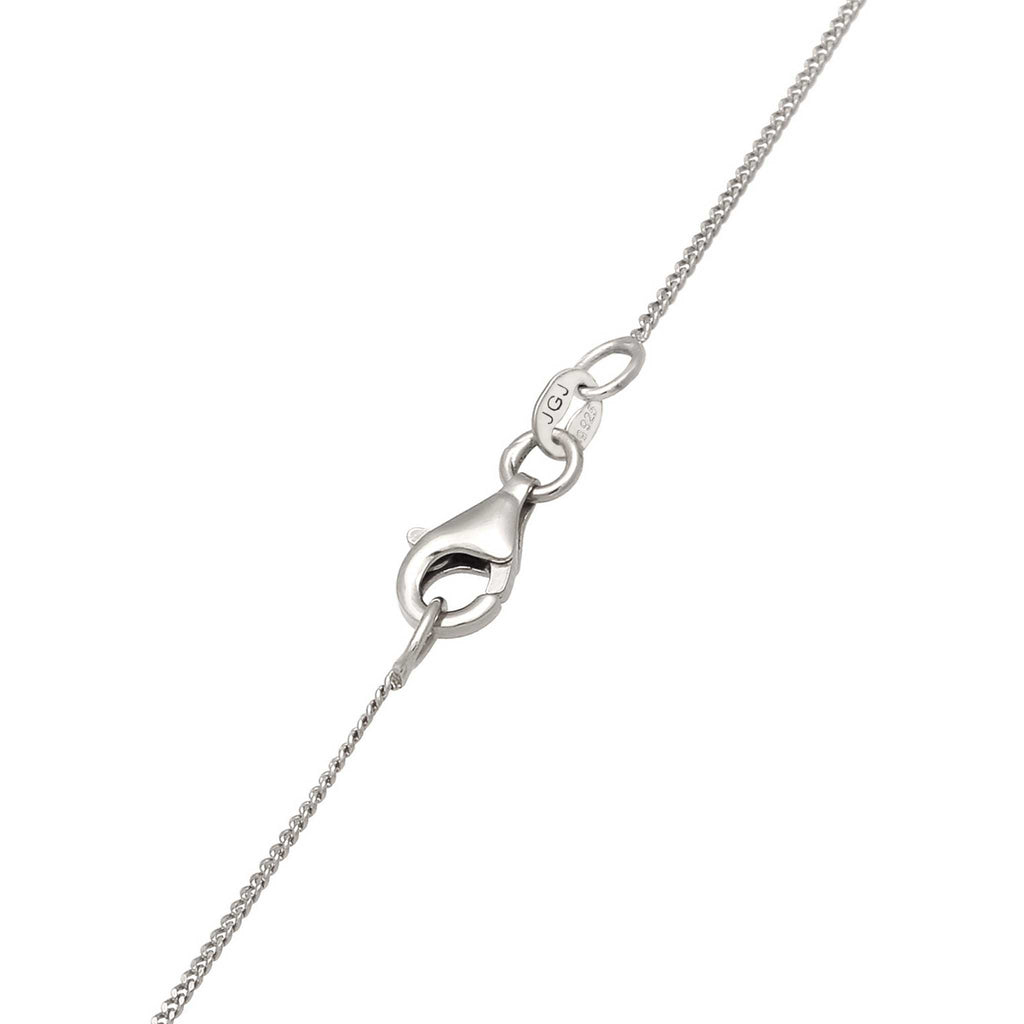 Silber - Elli | Halskette | Rock Crystal (Transparent) | 925 Sterling Silber