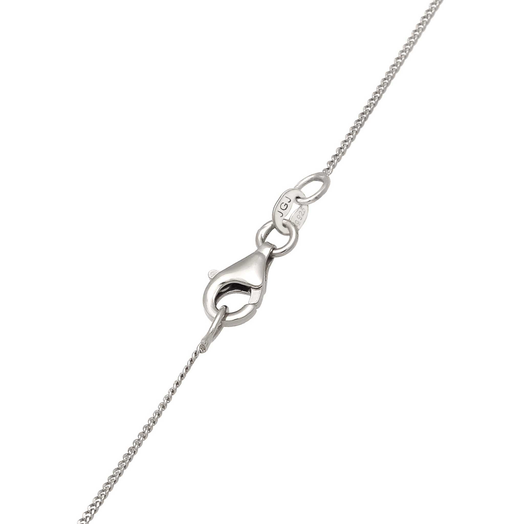 Silber - Elli | Halskette | Rock Crystal (Transparent) | 925 Sterling Silber
