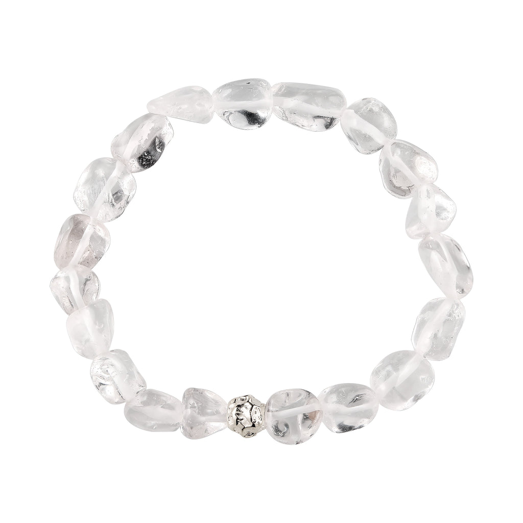 Silber - Elli | Armband | Rock Crystal (Transparent) | 925 Sterling Silber