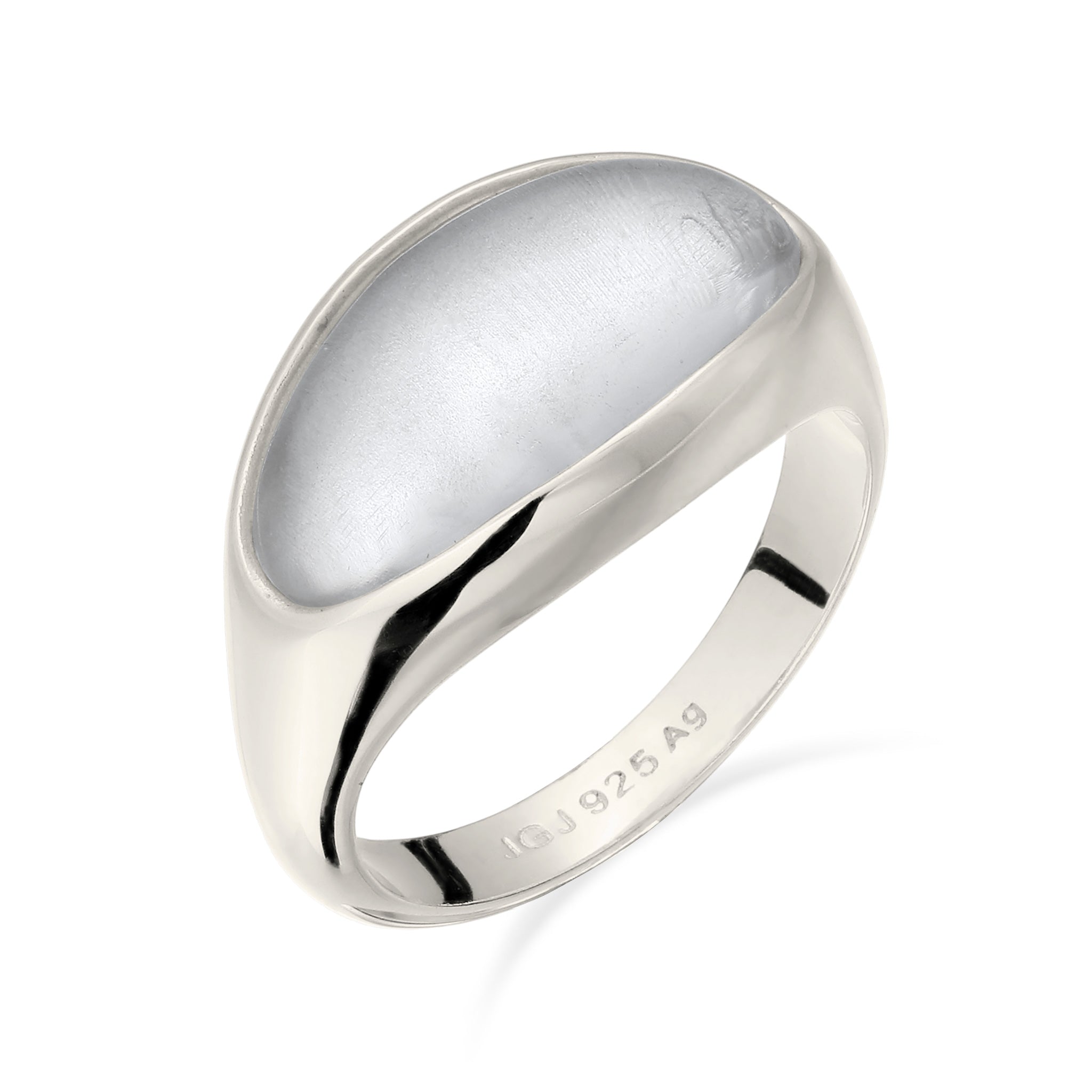 Silber - Elli | Resin Transparent | 925 Sterling Silber