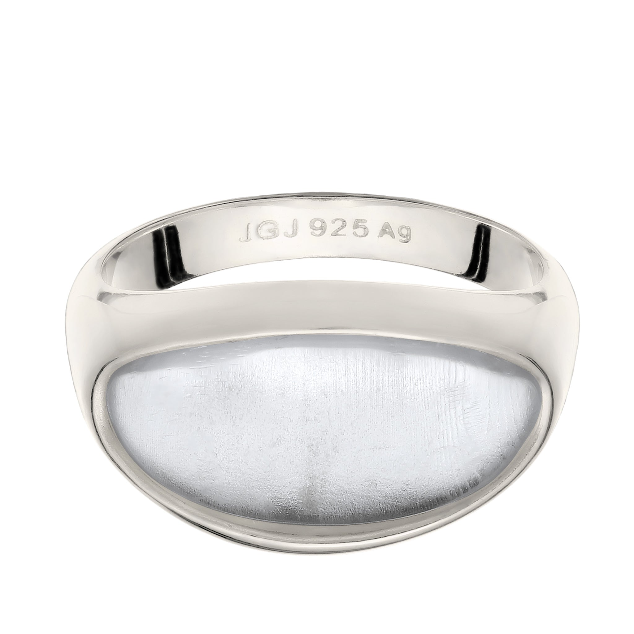 Silber - Elli | Resin Transparent | 925 Sterling Silber