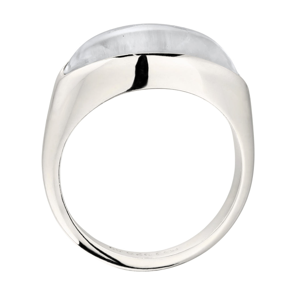 Silber - Elli | Resin Transparent | 925 Sterling Silber