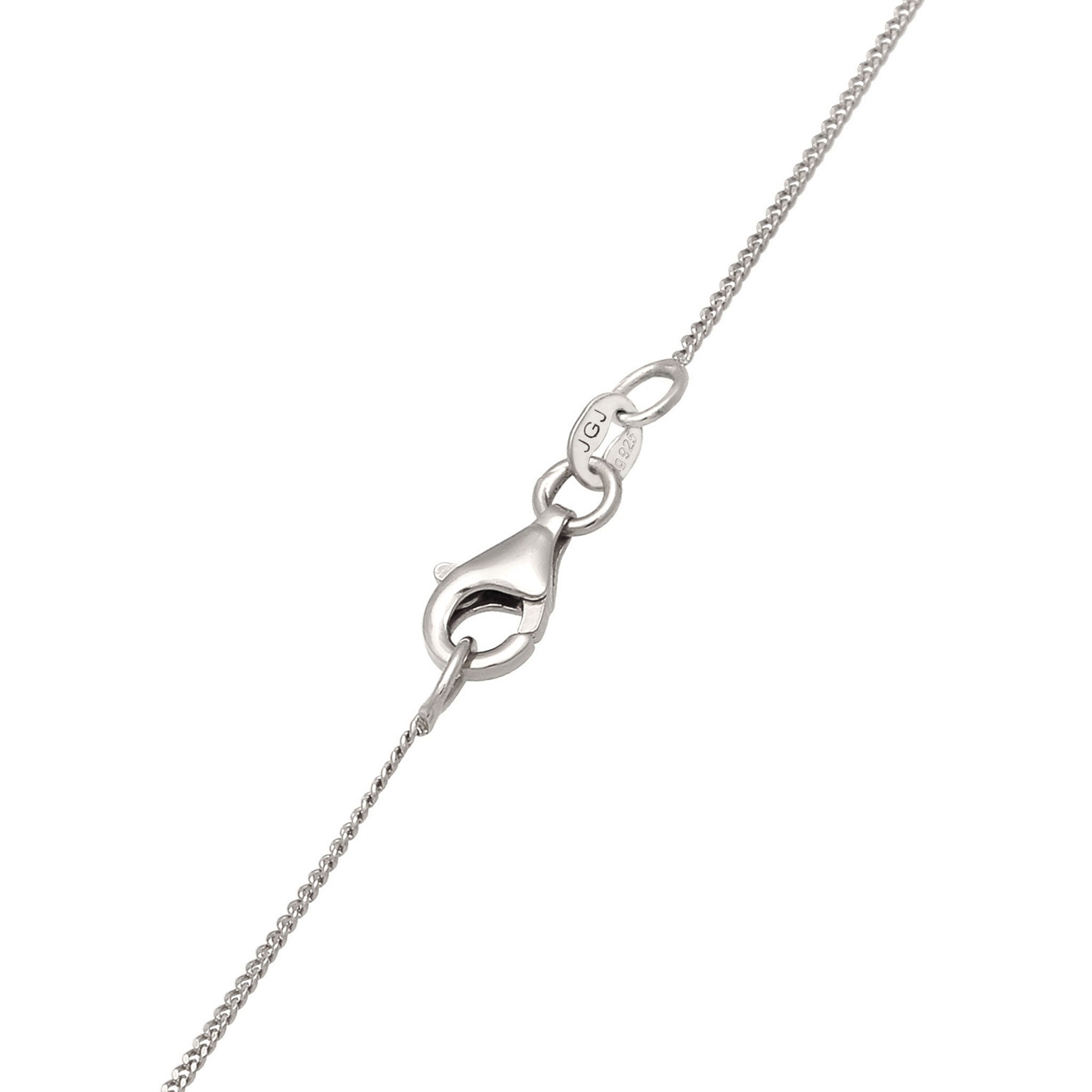 Silber - Elli | Halskette Y mit Tropfen | Rock Crystal | 925 Sterling Silber
