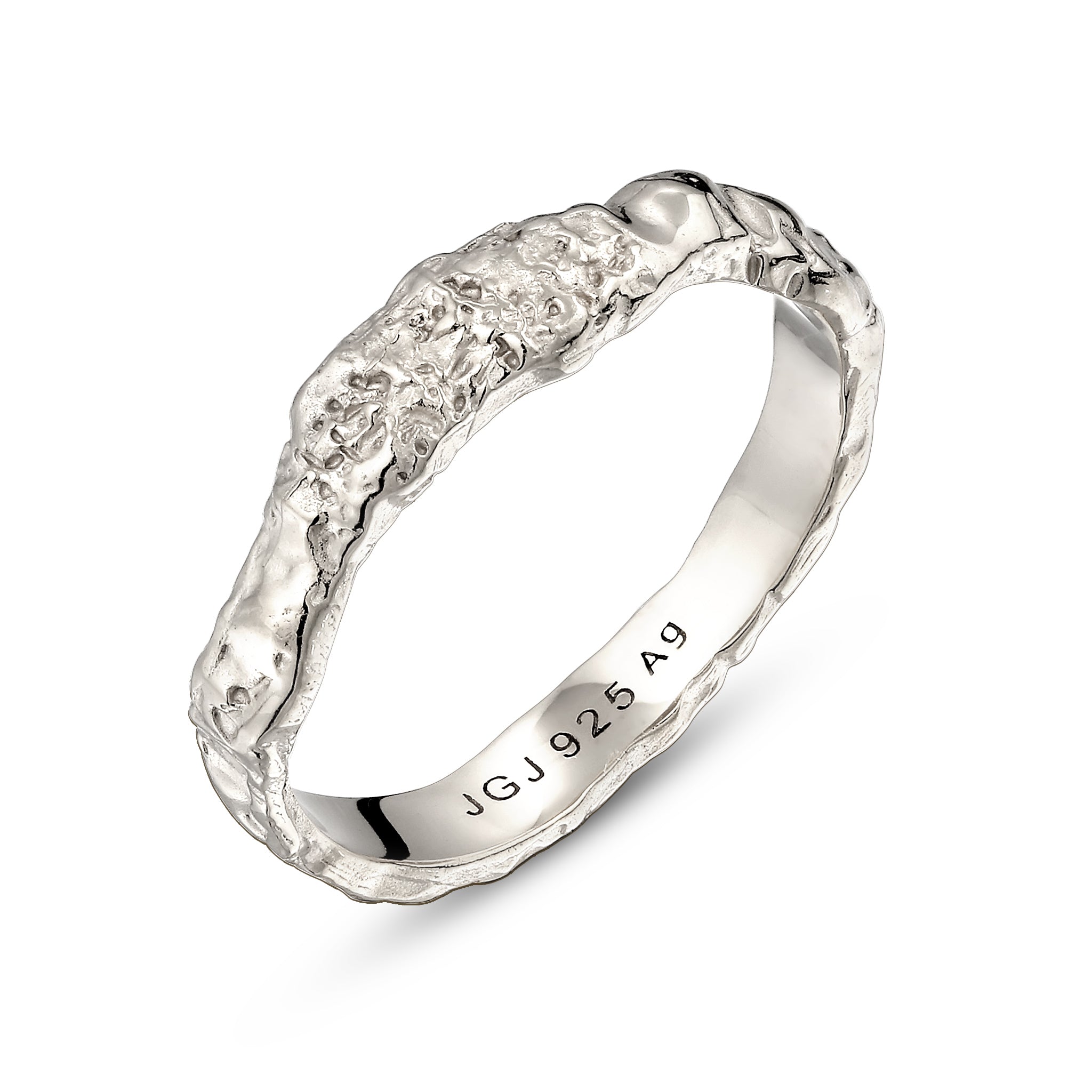 Silber - Elli | Ring Melted| 925 Sterling Silber